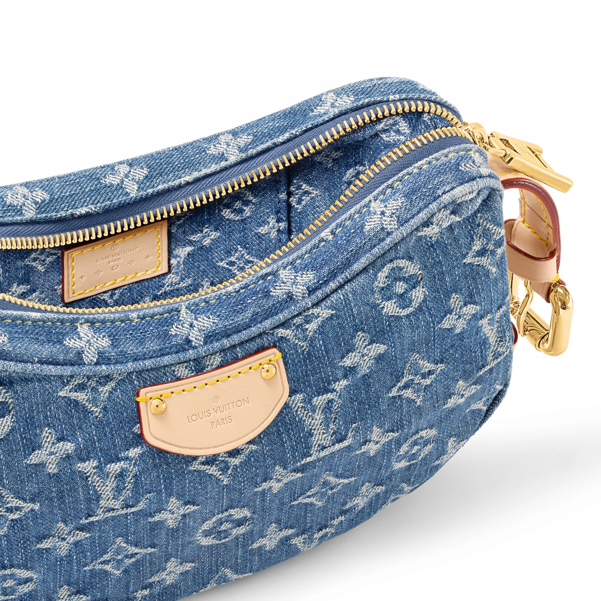 Balenciaga shoes replica Bagsaaa M46856 Croissant MM Denim Blue