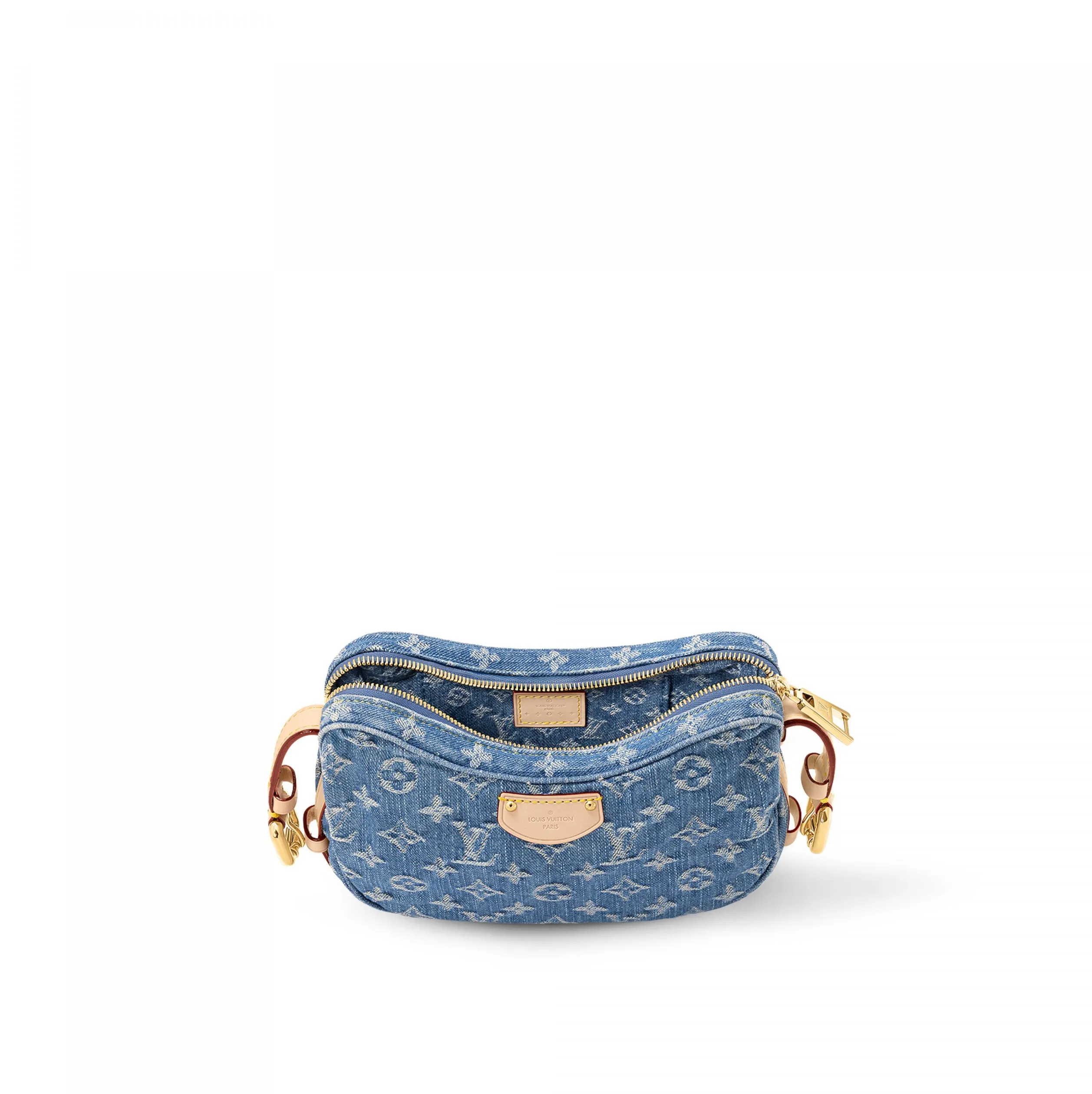 Balenciaga shoes replica Bagsaaa M46856 Croissant MM Denim Blue