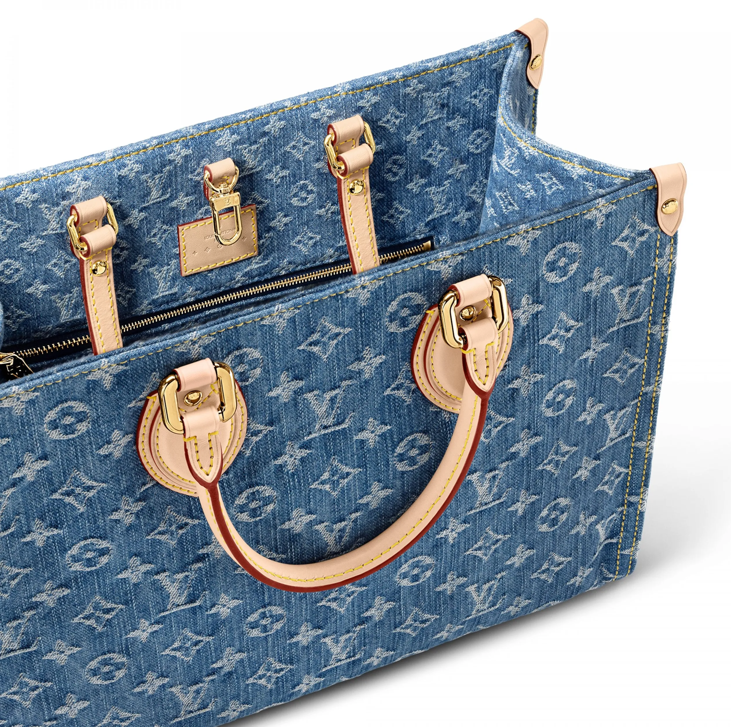 Louis vuitton locations Bagsaaa M46871 OnTheGo MM Denim Blue