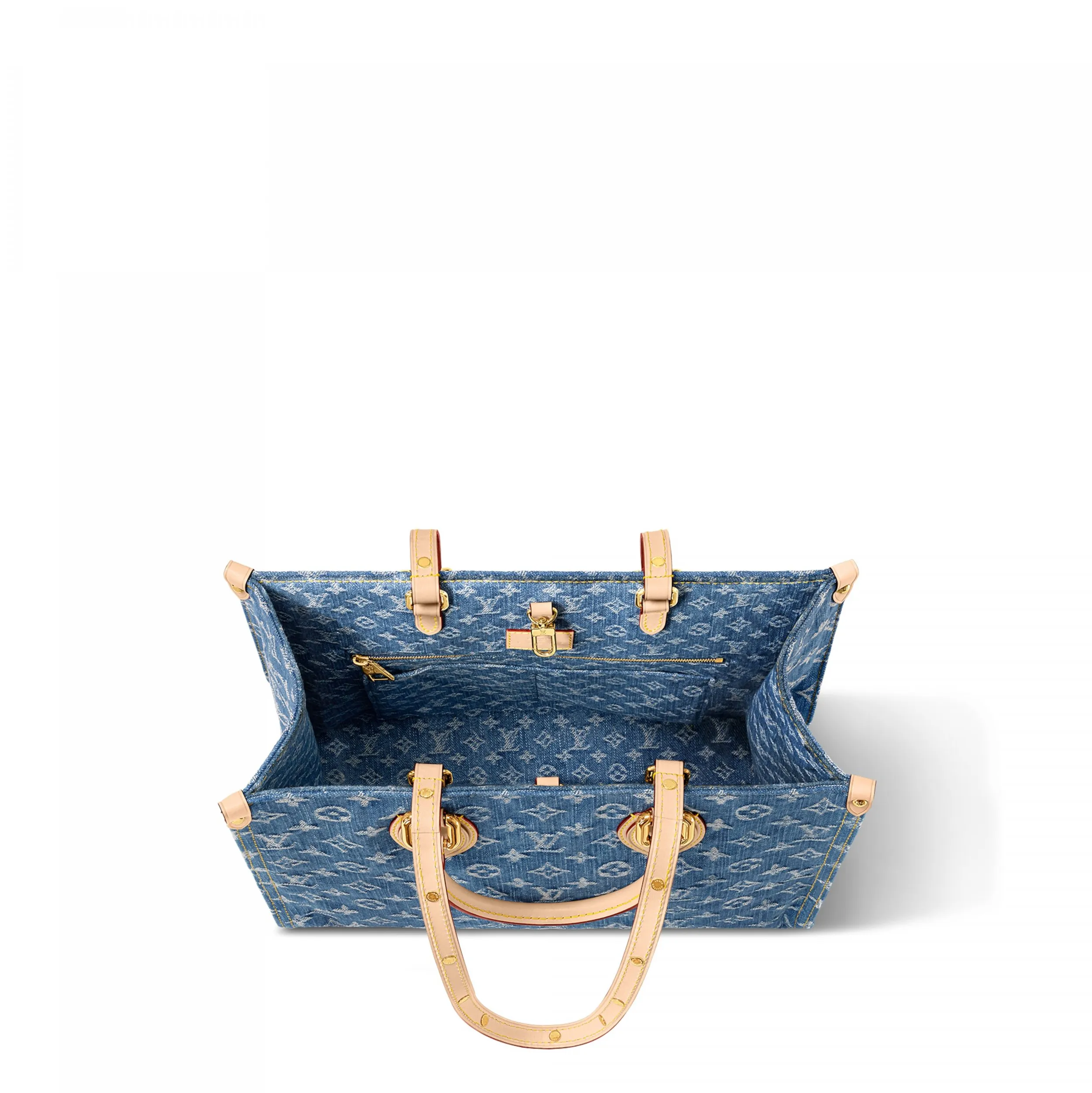Louis vuitton locations Bagsaaa M46871 OnTheGo MM Denim Blue