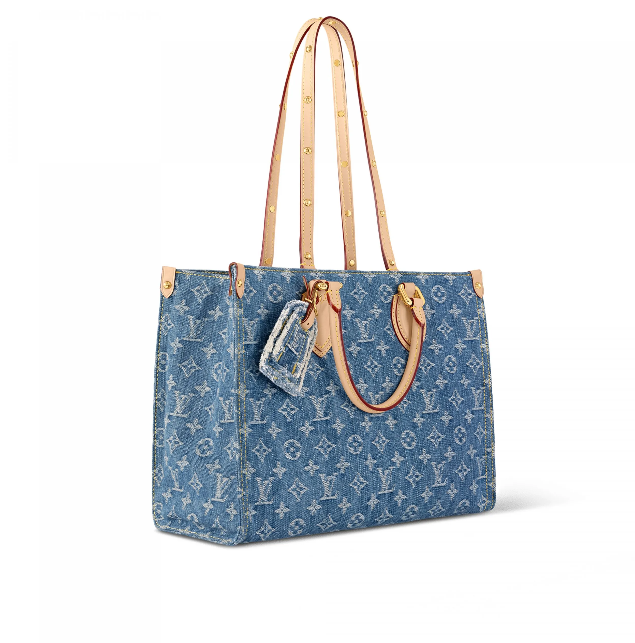 Louis vuitton locations Bagsaaa M46871 OnTheGo MM Denim Blue