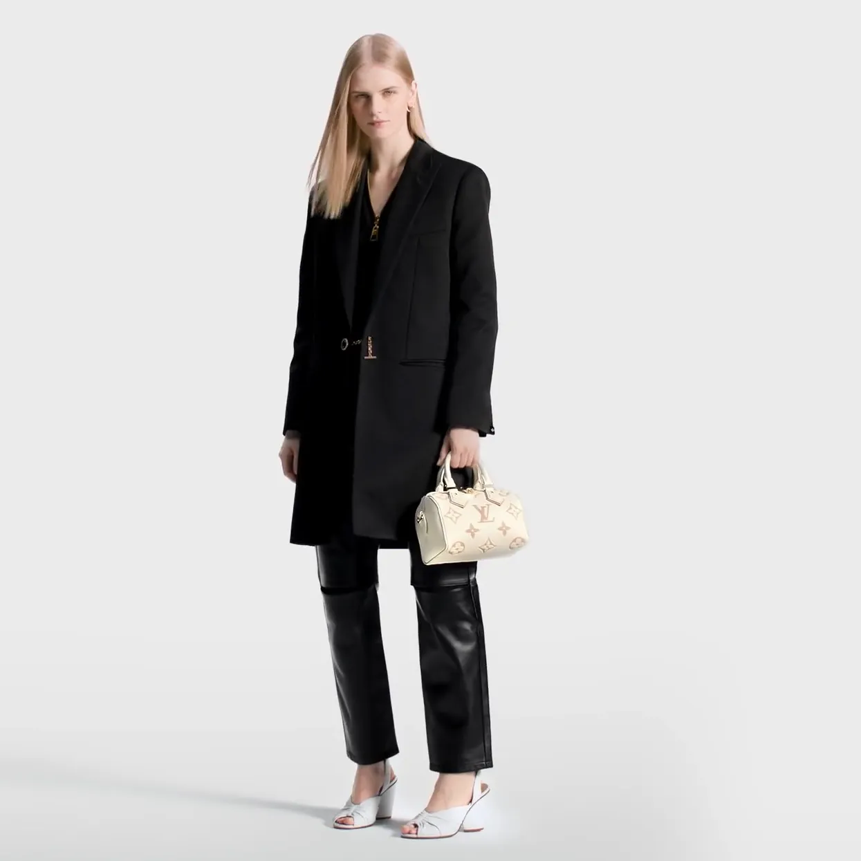 Store shopping Bagsaaa M46875 Speedy Bandoulière 20 Latte Chamallow