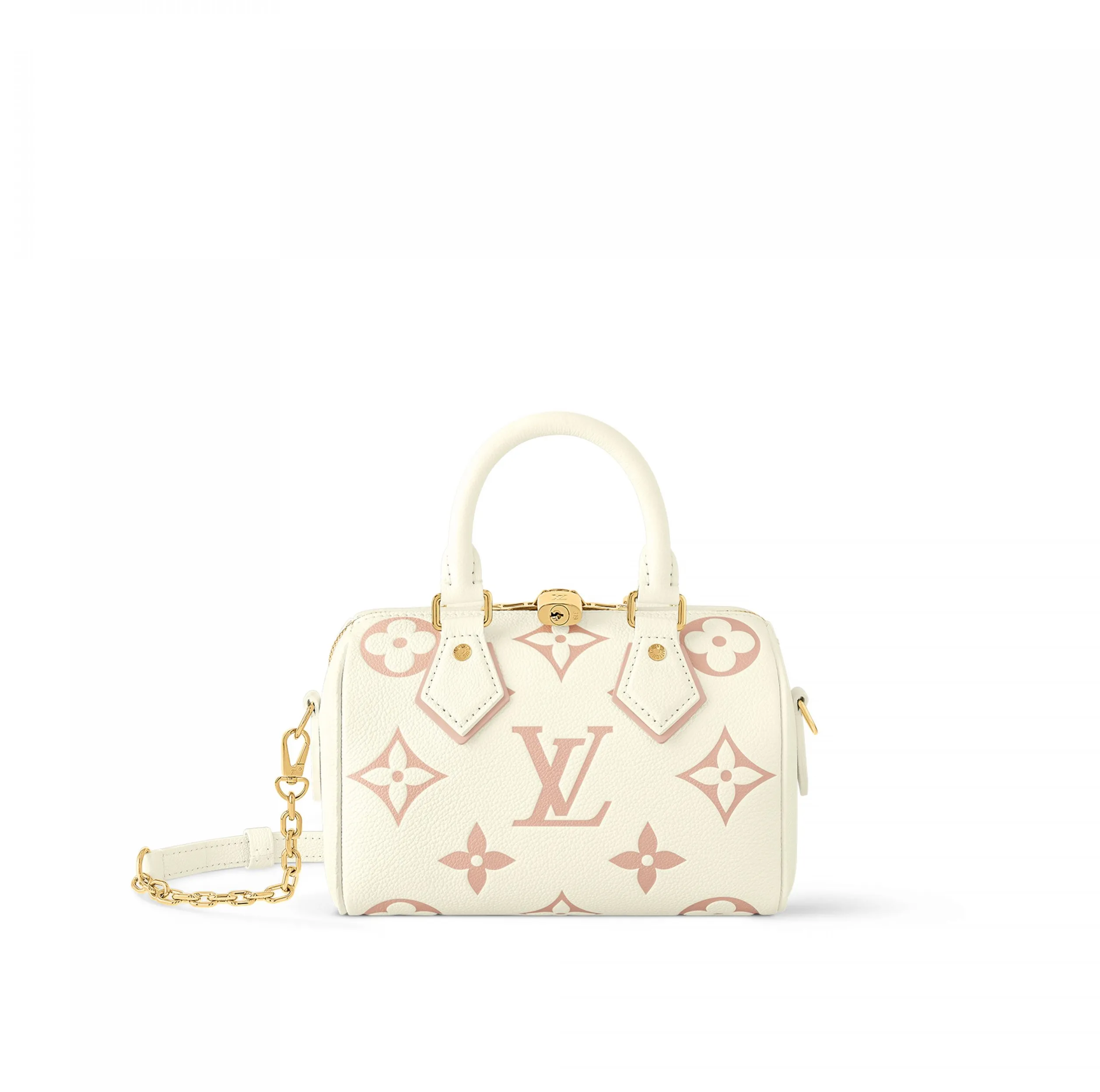 Bagsaaa M46875 Speedy Bandoulière 20 Latte Chamallow