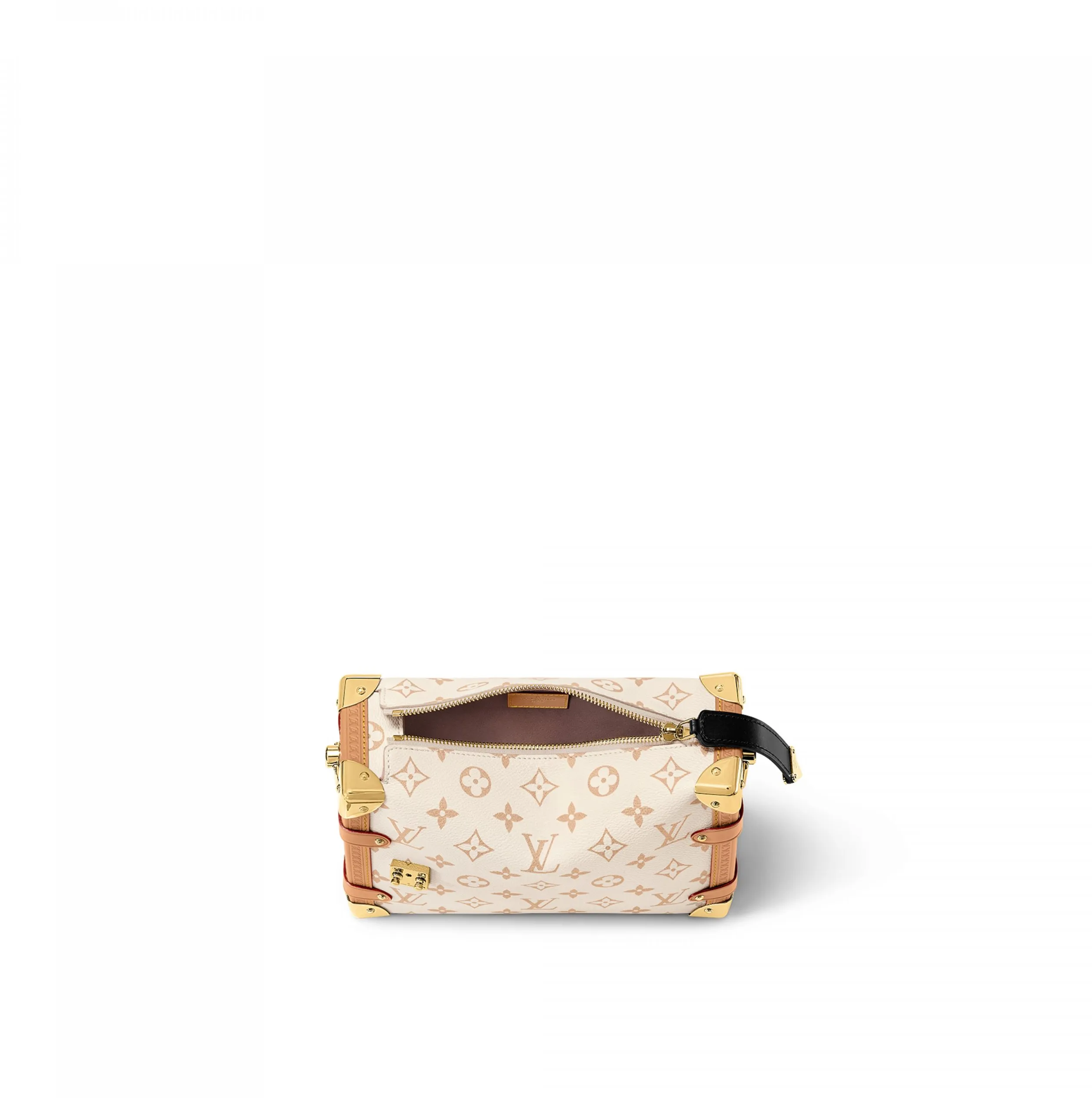 Ralph lauren clothing store Bagsaaa M46907 Side Trunk MM Monogram Dune