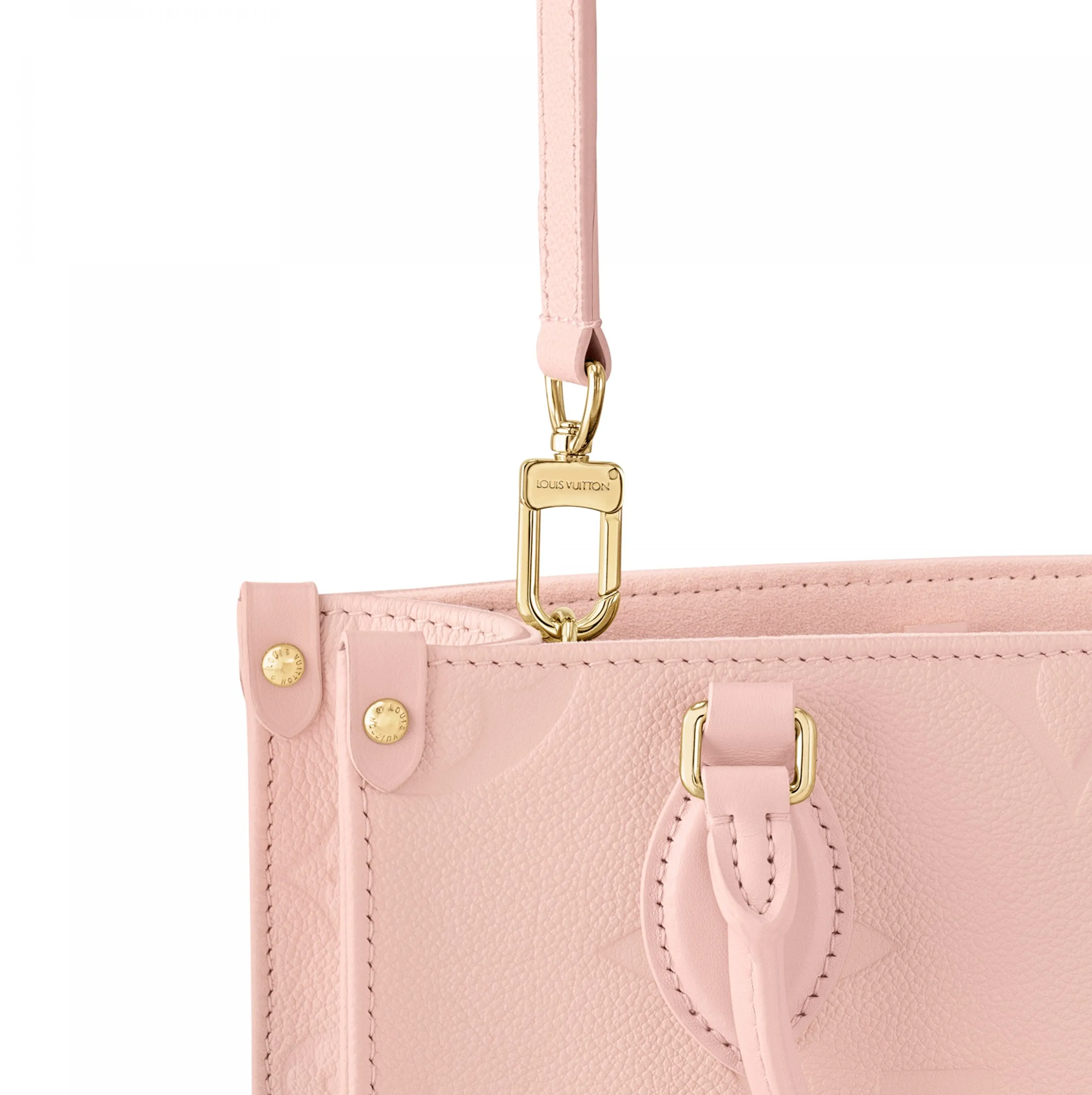 Mcqueen menswear Bagsaaa M47135 OnTheGo PM Opal Pink