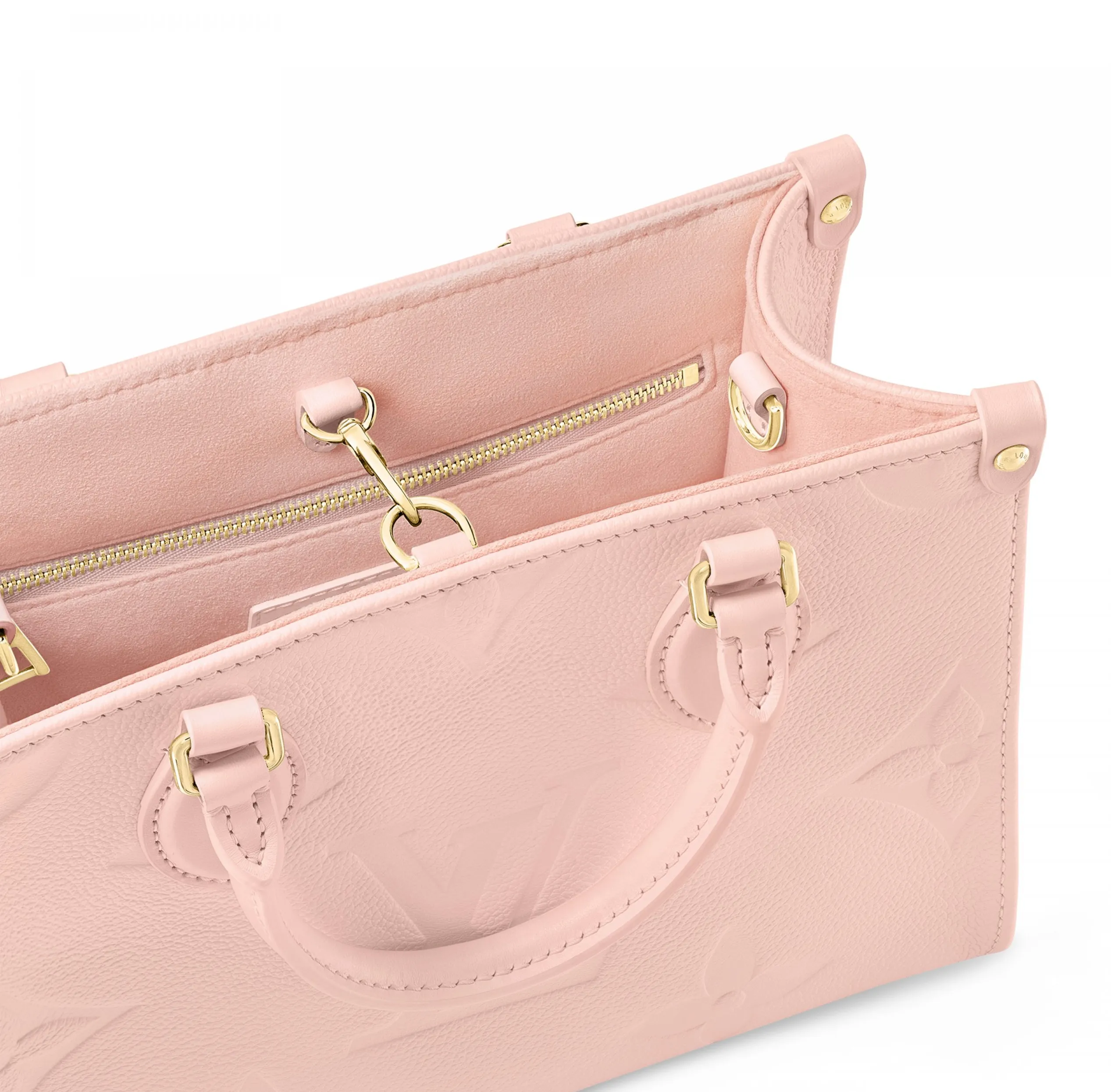 Mcqueen menswear Bagsaaa M47135 OnTheGo PM Opal Pink
