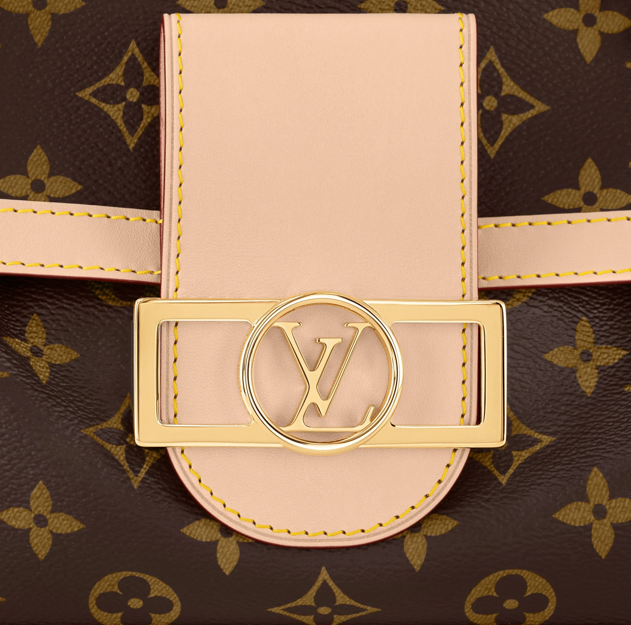 Louis vuitton locations Bagsaaa M47149 Dauphine Soft Handbag