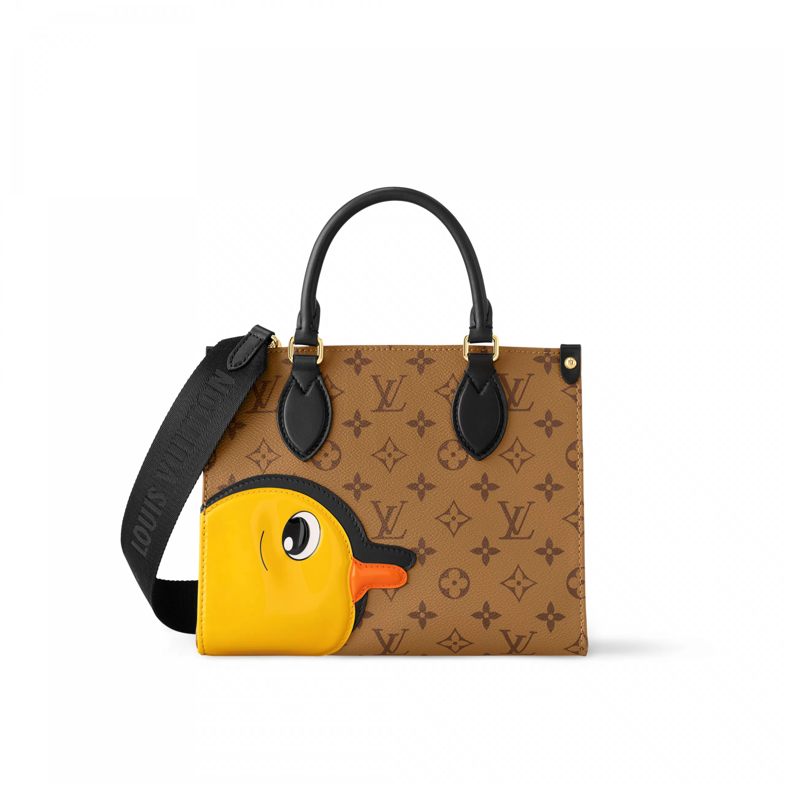 Bagsaaa M47199 OnTheGo PM Monogram Reverse Calfskin Patch