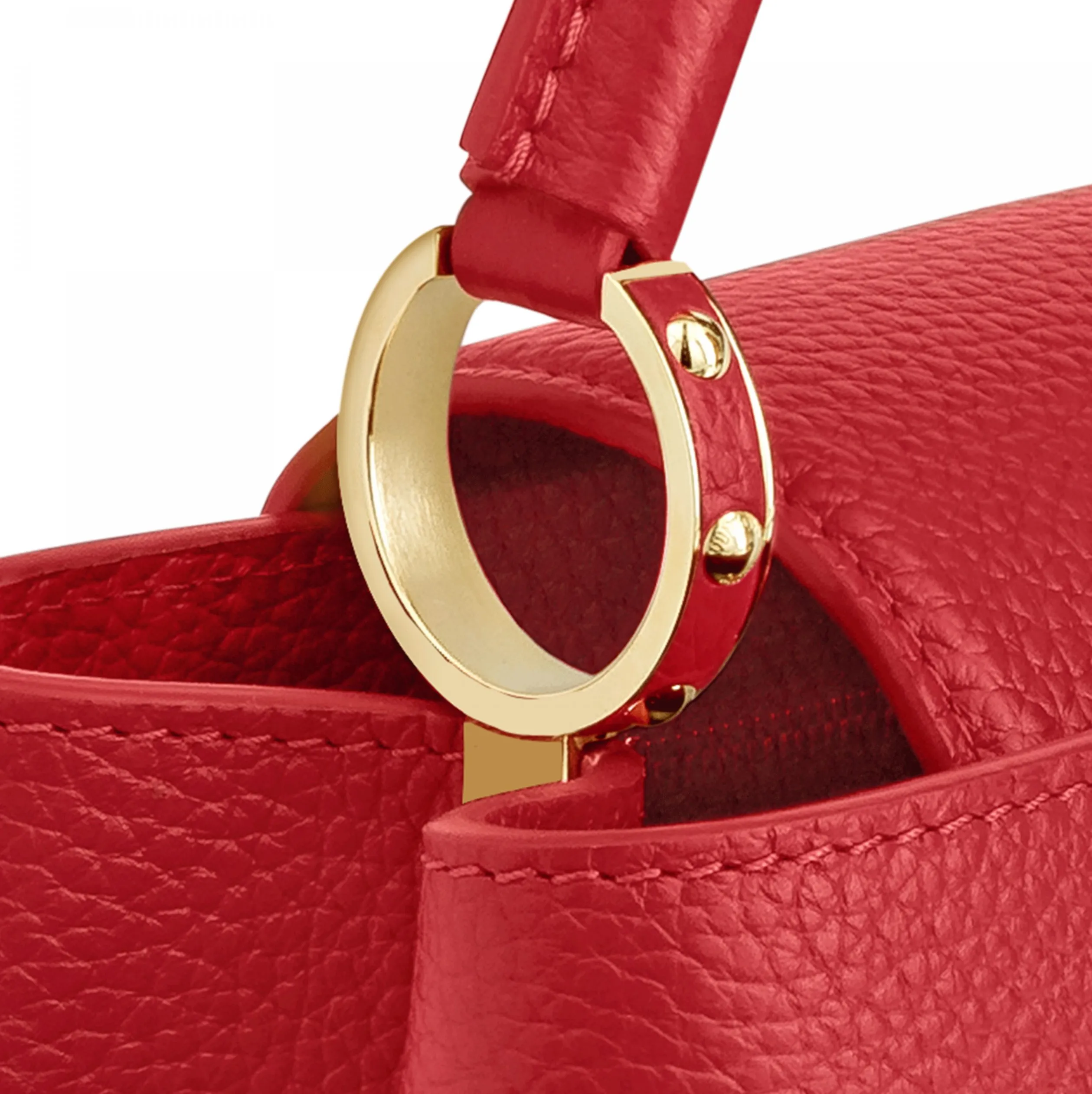 Outlet marketplace Bagsaaa M52689 Capucines BB Bag Scarlet Red