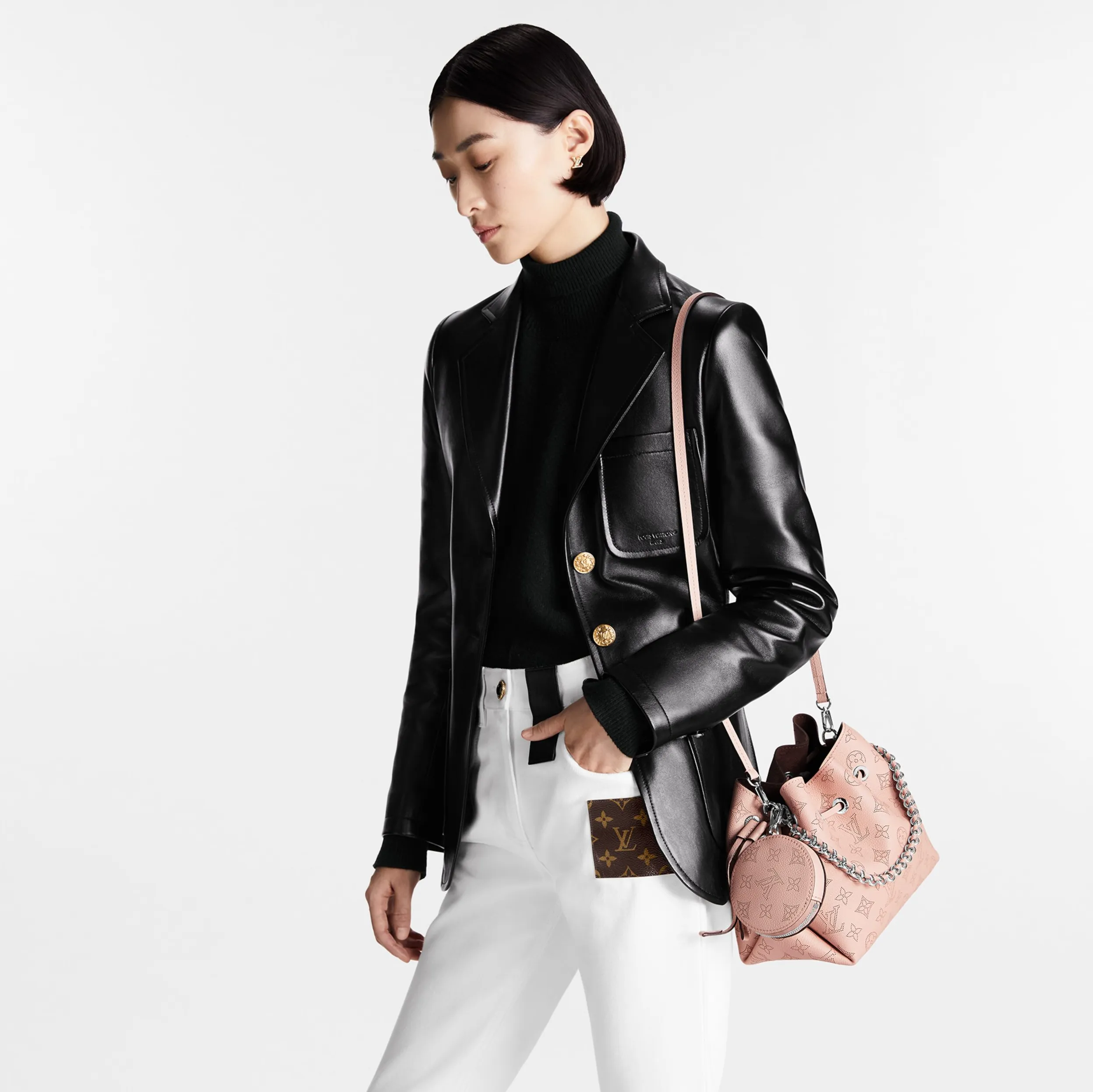Rick owens shoes replica Bagsaaa M57068 Bella Magnolia Pink