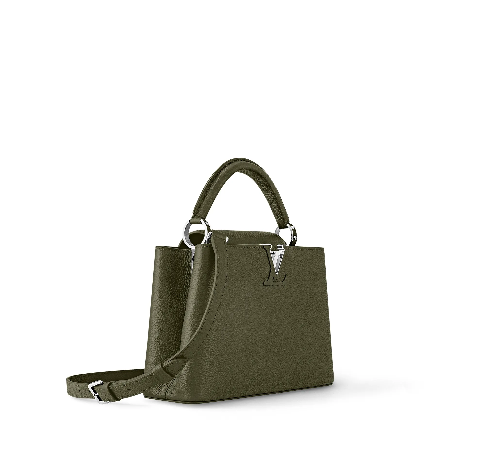 Mens burberry briefcase Bagsaaa M57227 Capucines BB Bag Khaki