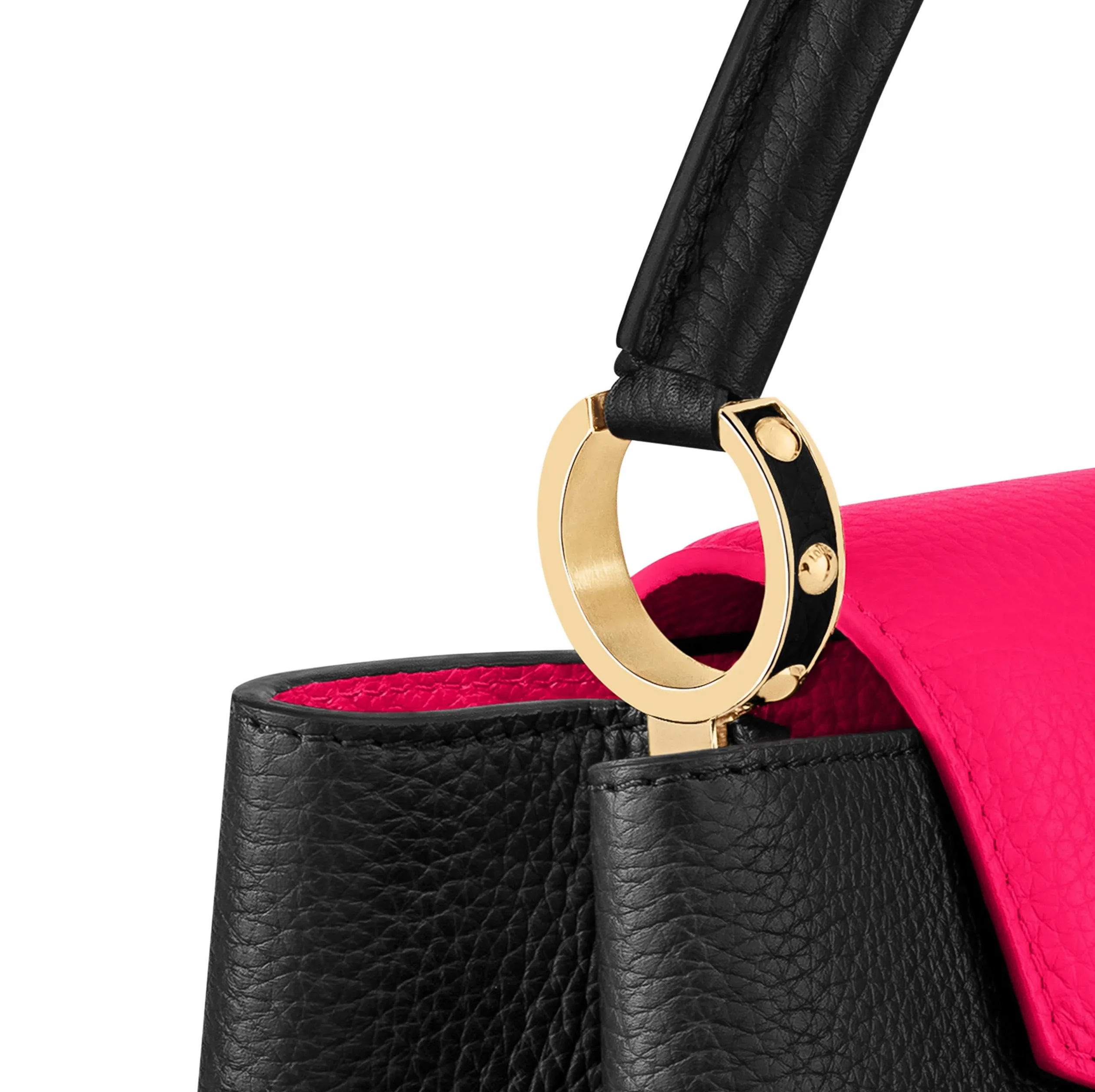 Shop for brands Bagsaaa M59882 Capucines MM Black Rose Berlingot