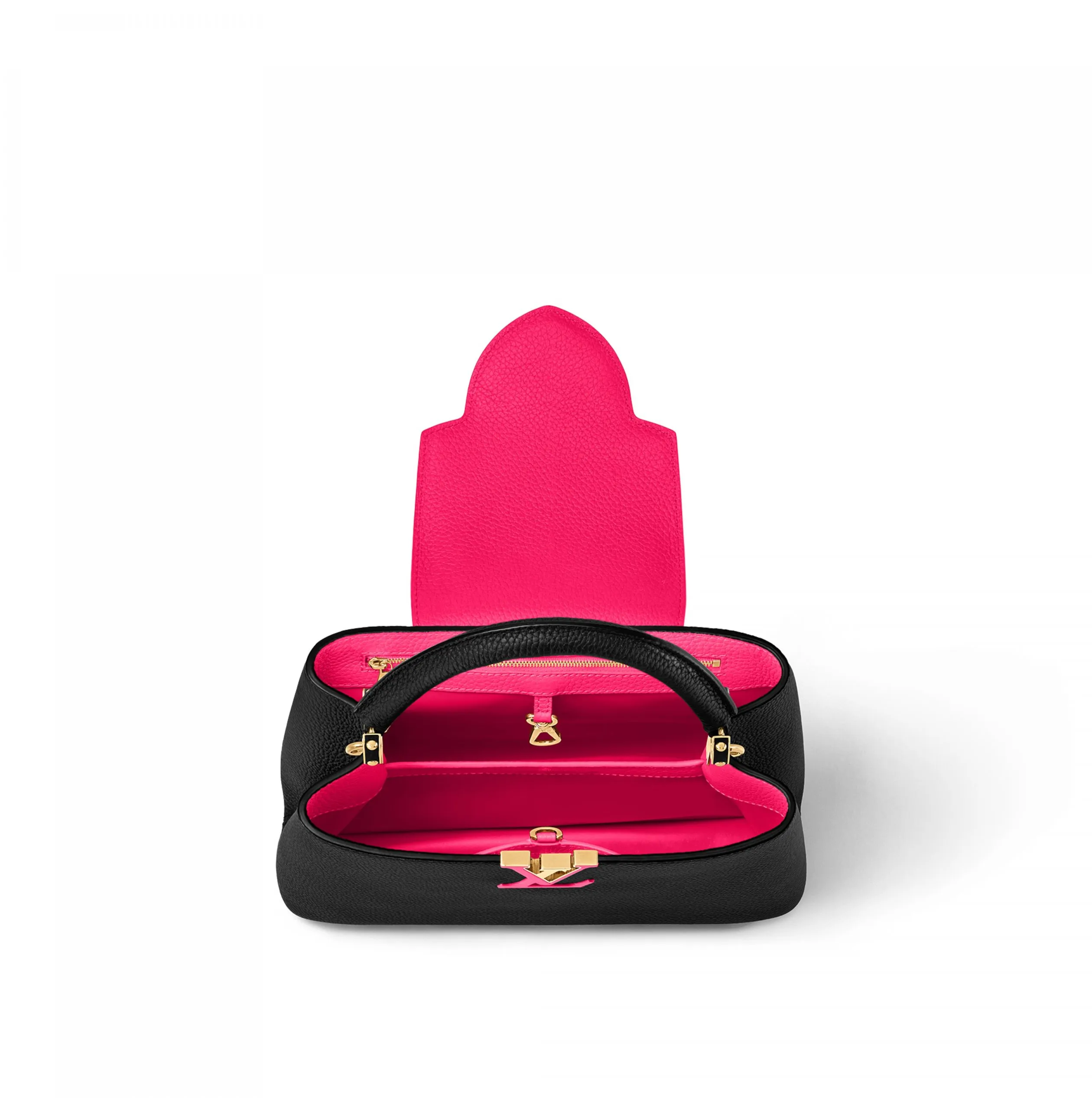 Shop for brands Bagsaaa M59882 Capucines MM Black Rose Berlingot