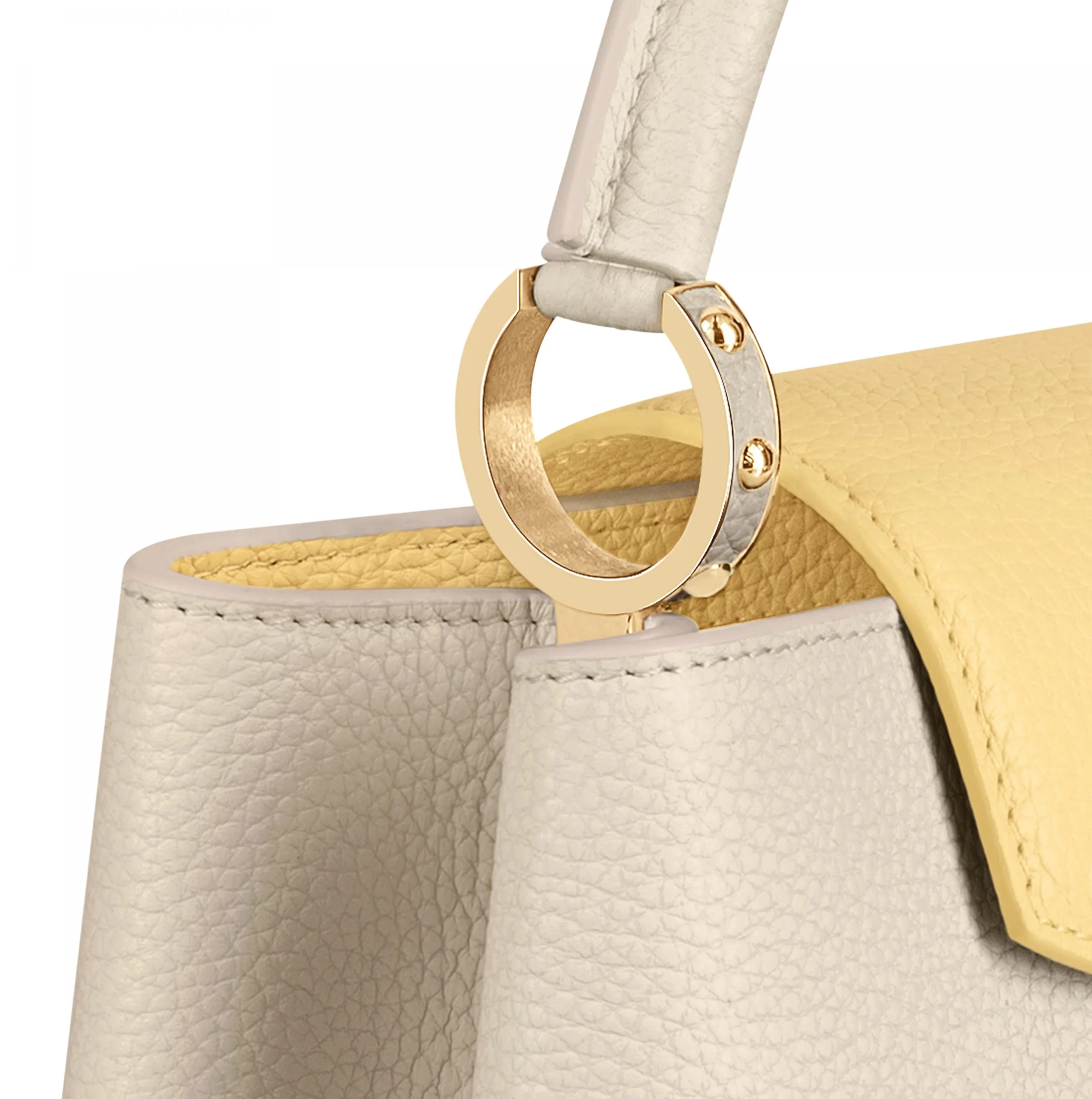 Mcqueen menswear Bagsaaa M59883 Capucines MM Cream