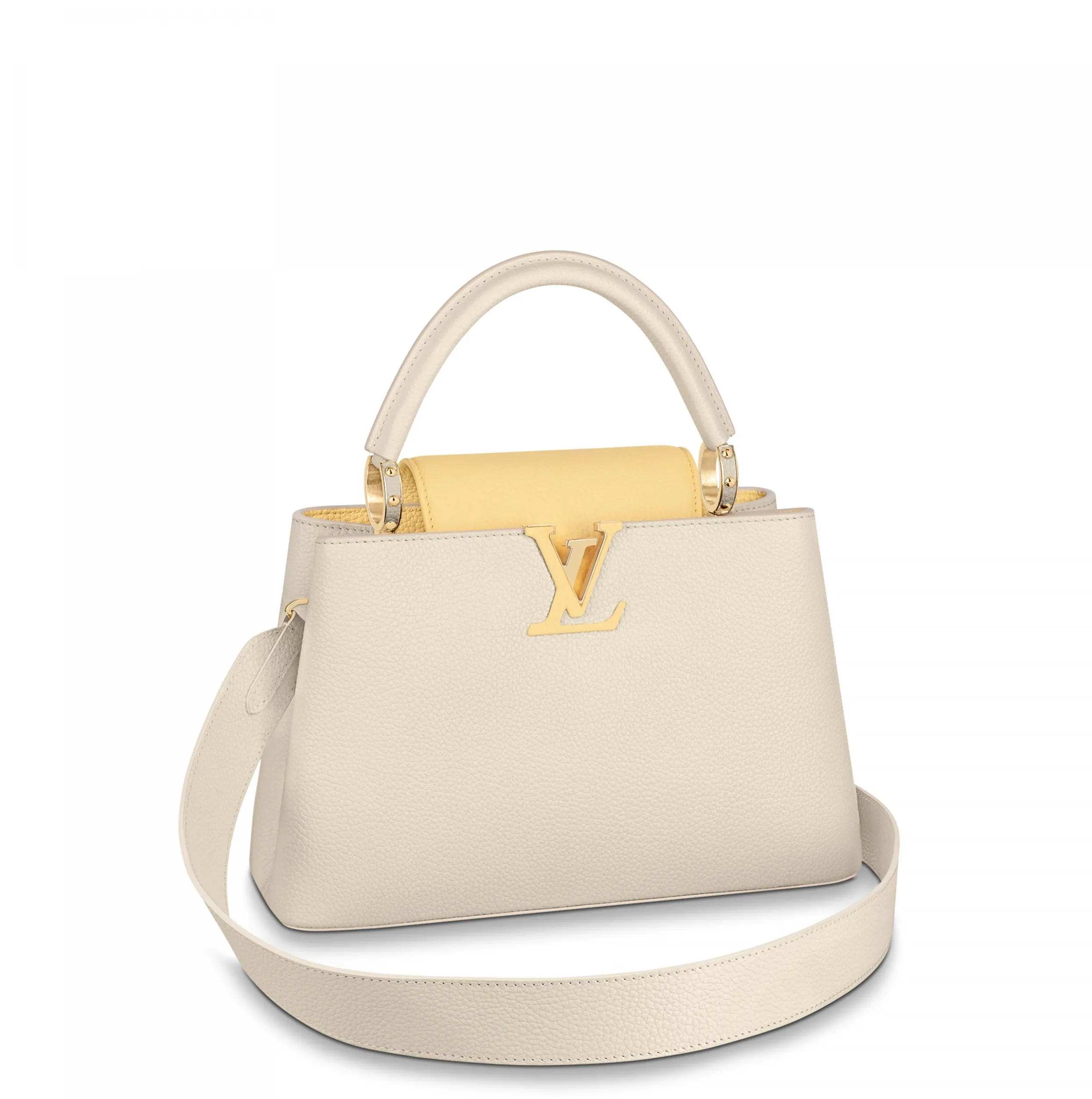 Bagsaaa M59883 Capucines MM Cream