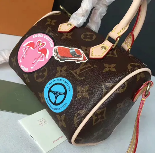 Replica miu miu Bagsaaa M62208 Nano Speedy Crossbody Bag Monogram Canvas