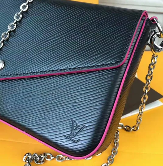 Replica miu miu Bagsaaa M64579 Pochette Felicie Crossbody Bag Epi Leather
