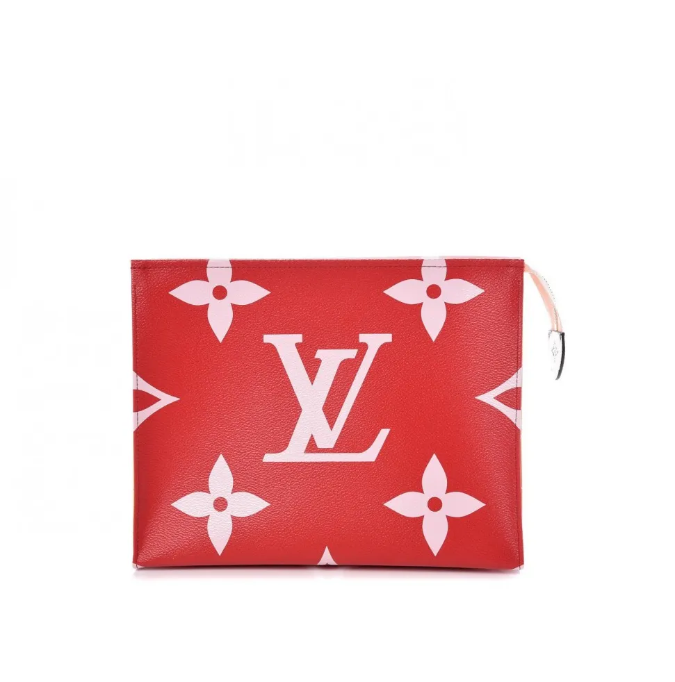 Bagsaaa M67692 Monogram Giant Toiletry Pouch 26 Rouge