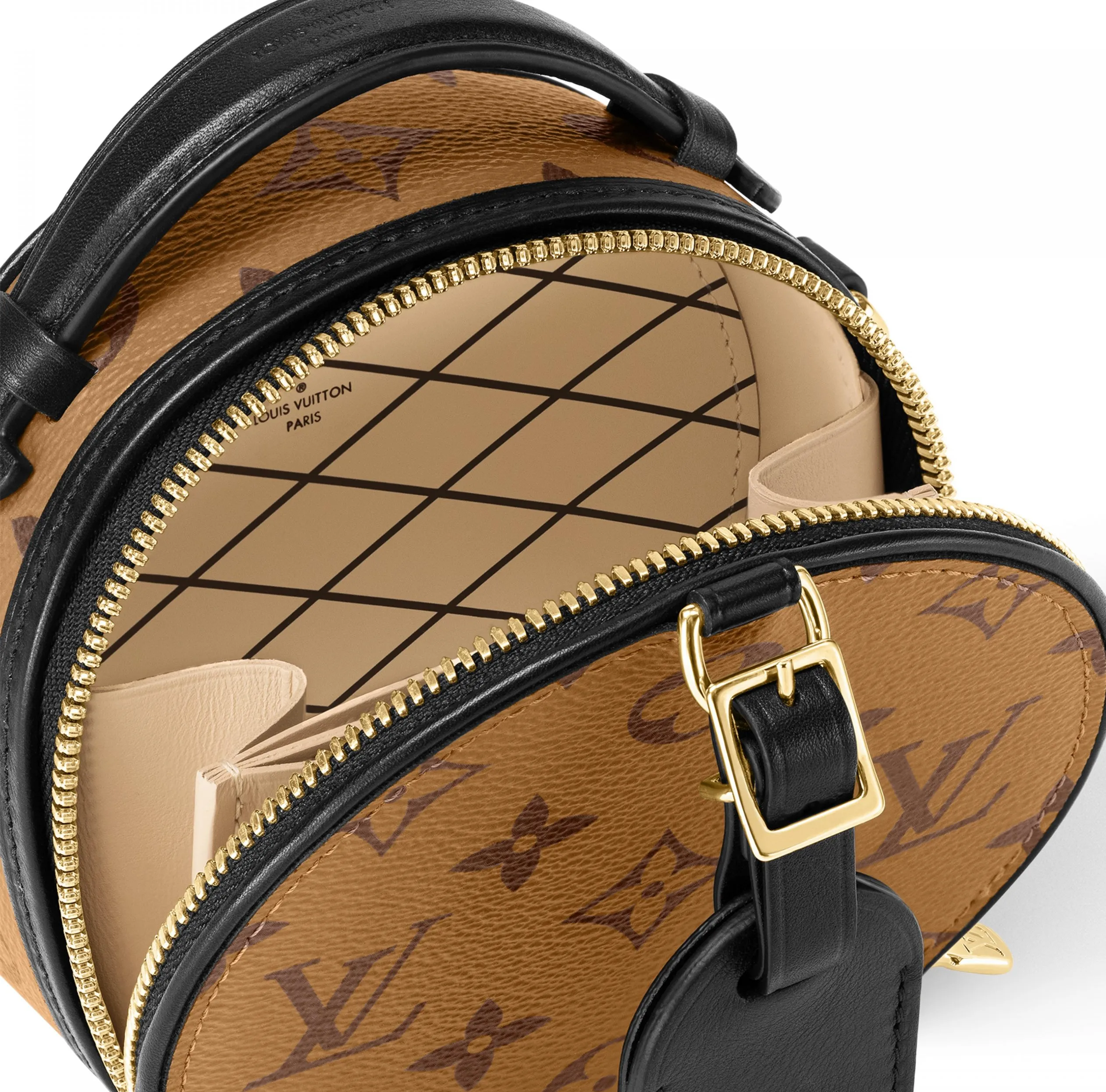 Iv belts replica Bagsaaa M68276 Mini Boite Chapeau Monogram Reverse