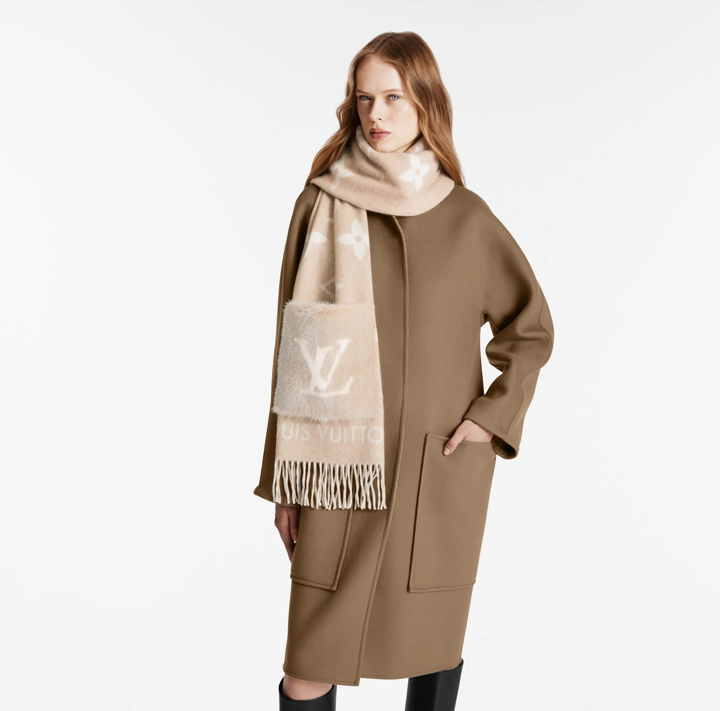 Dolce gabbana replica Bagsaaa M74354 Cold Reykjavik Beige Scarf