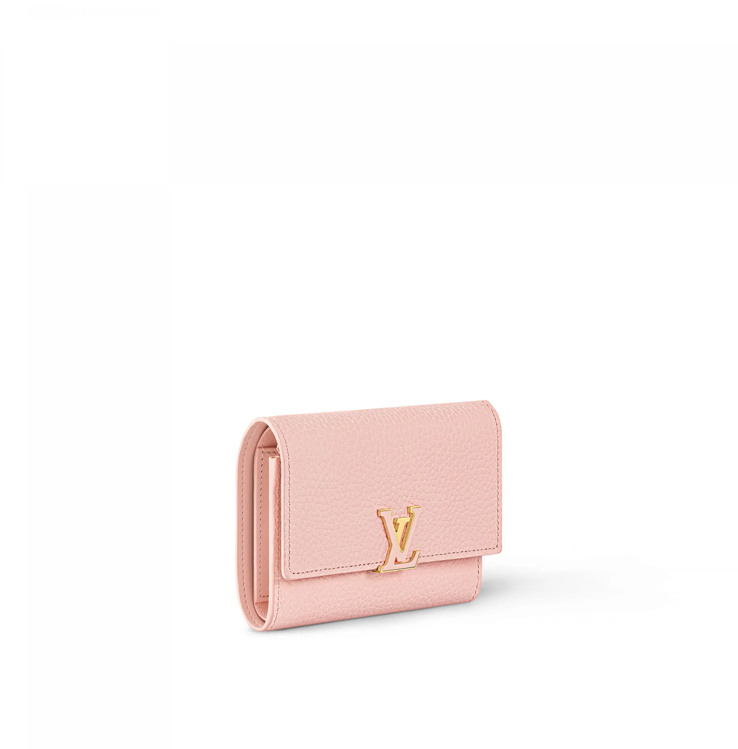 Ouis vuitton christian dior Bagsaaa M82361 Capucines Compact Wallet Rose Jasmine