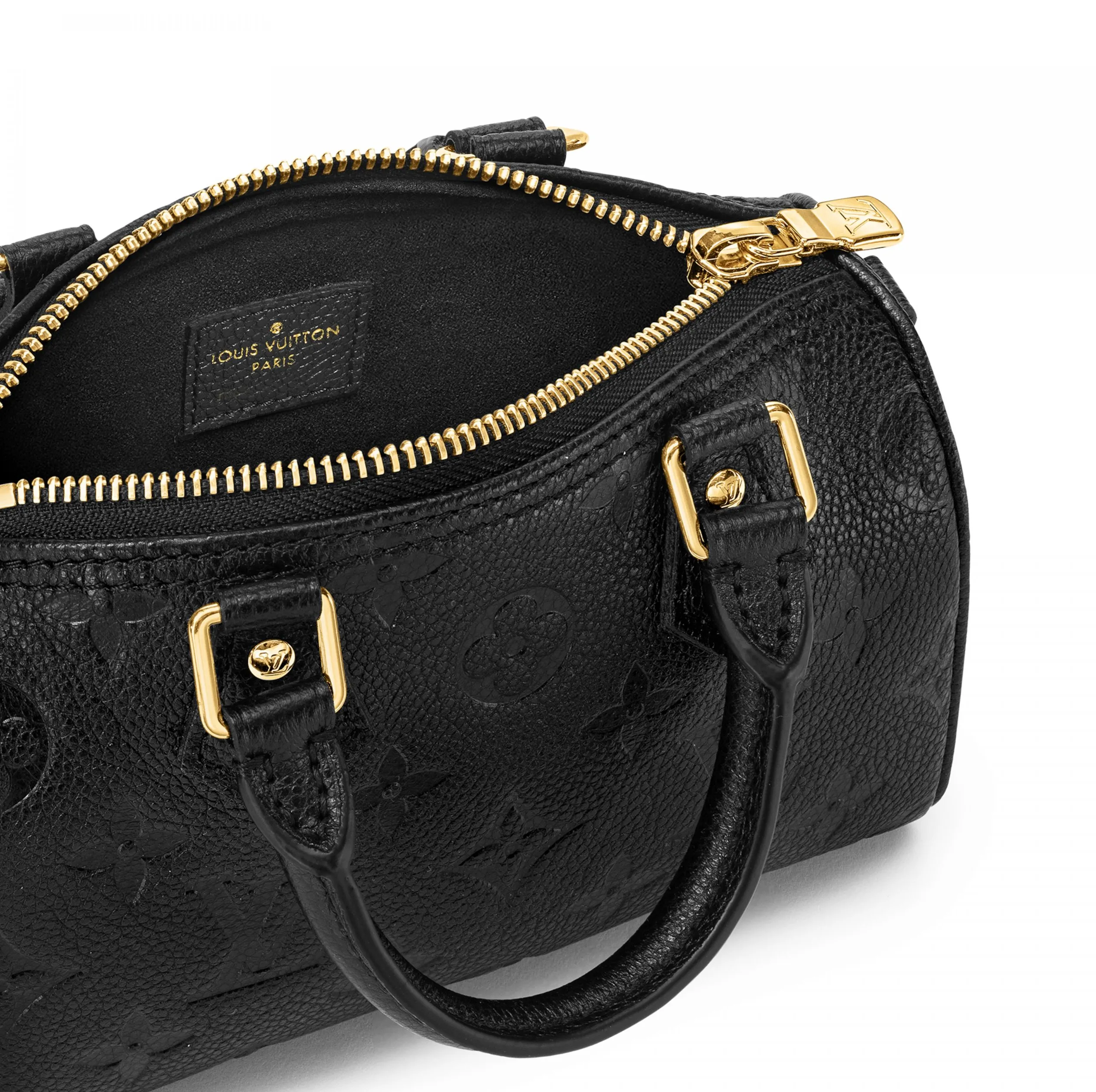 Lauren ralph lauren logo Bagsaaa M82450 Nano Speedy Black