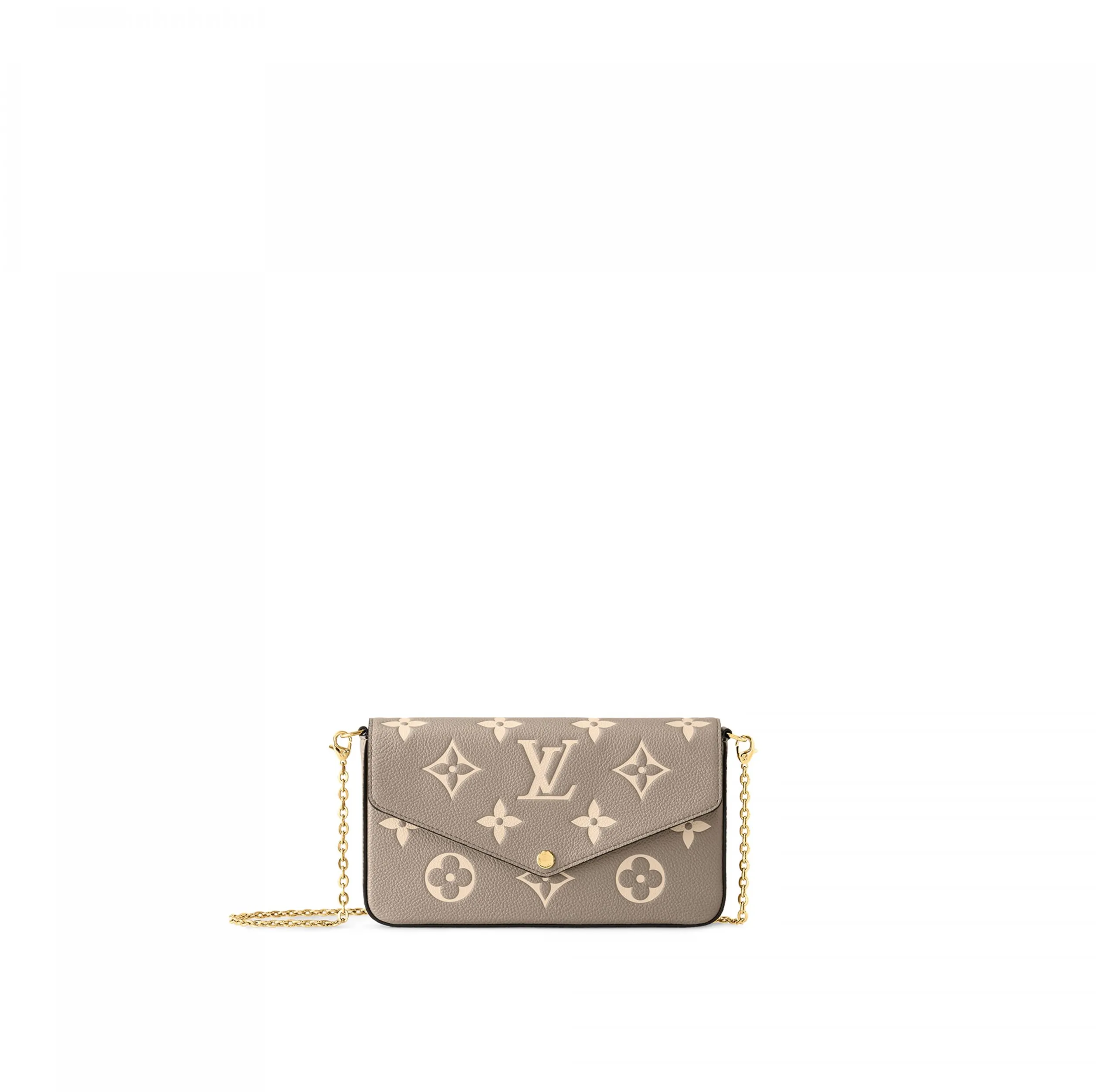 Bagsaaa M82610 Félicie Pochette Tourterelle Gray