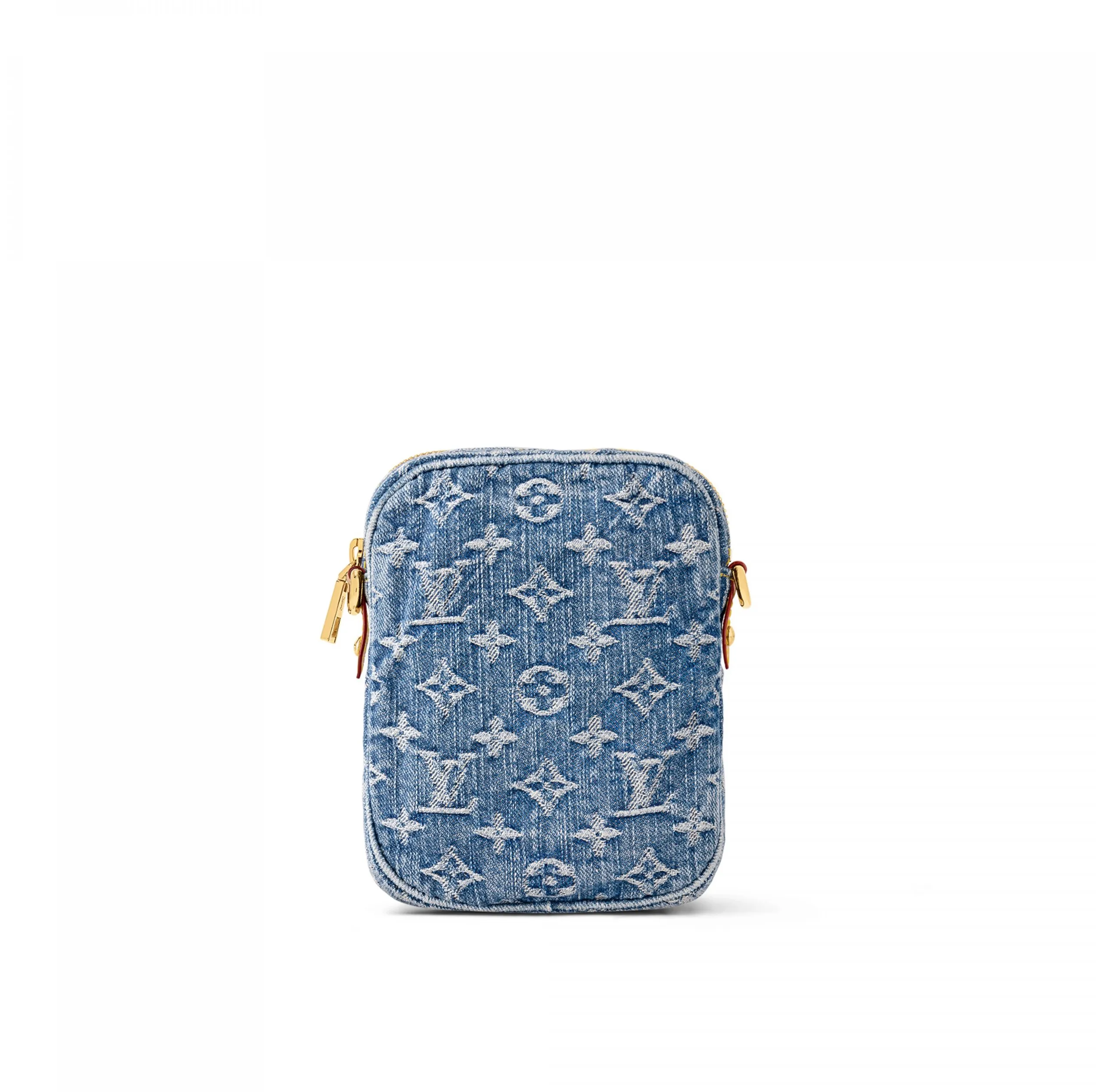 Replica goyard tote Bagsaaa M82948 Fairfax Pochette Denim Blue