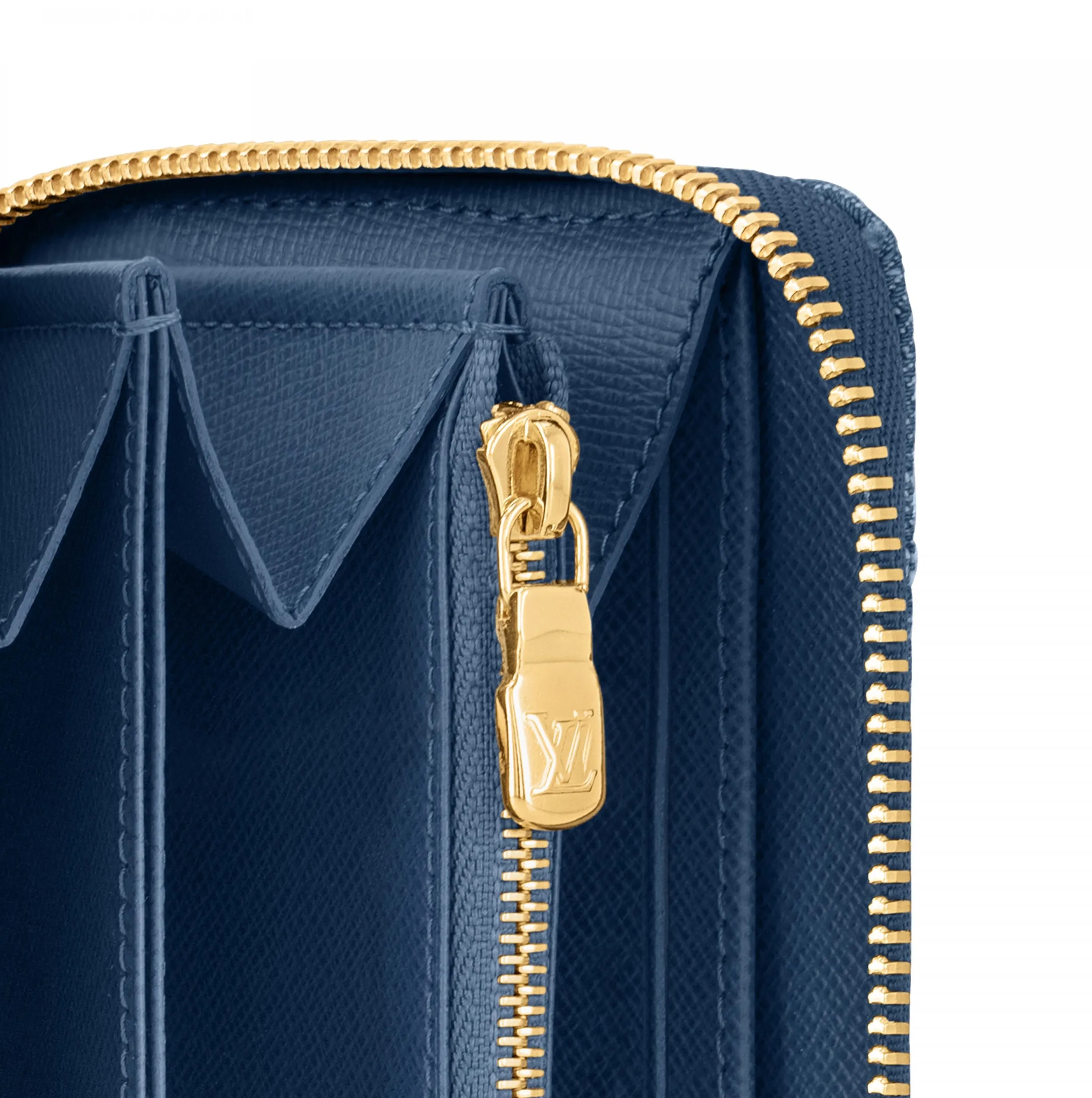 Shop shoulder bags Bagsaaa M82958 Zippy Wallet Denim Blue