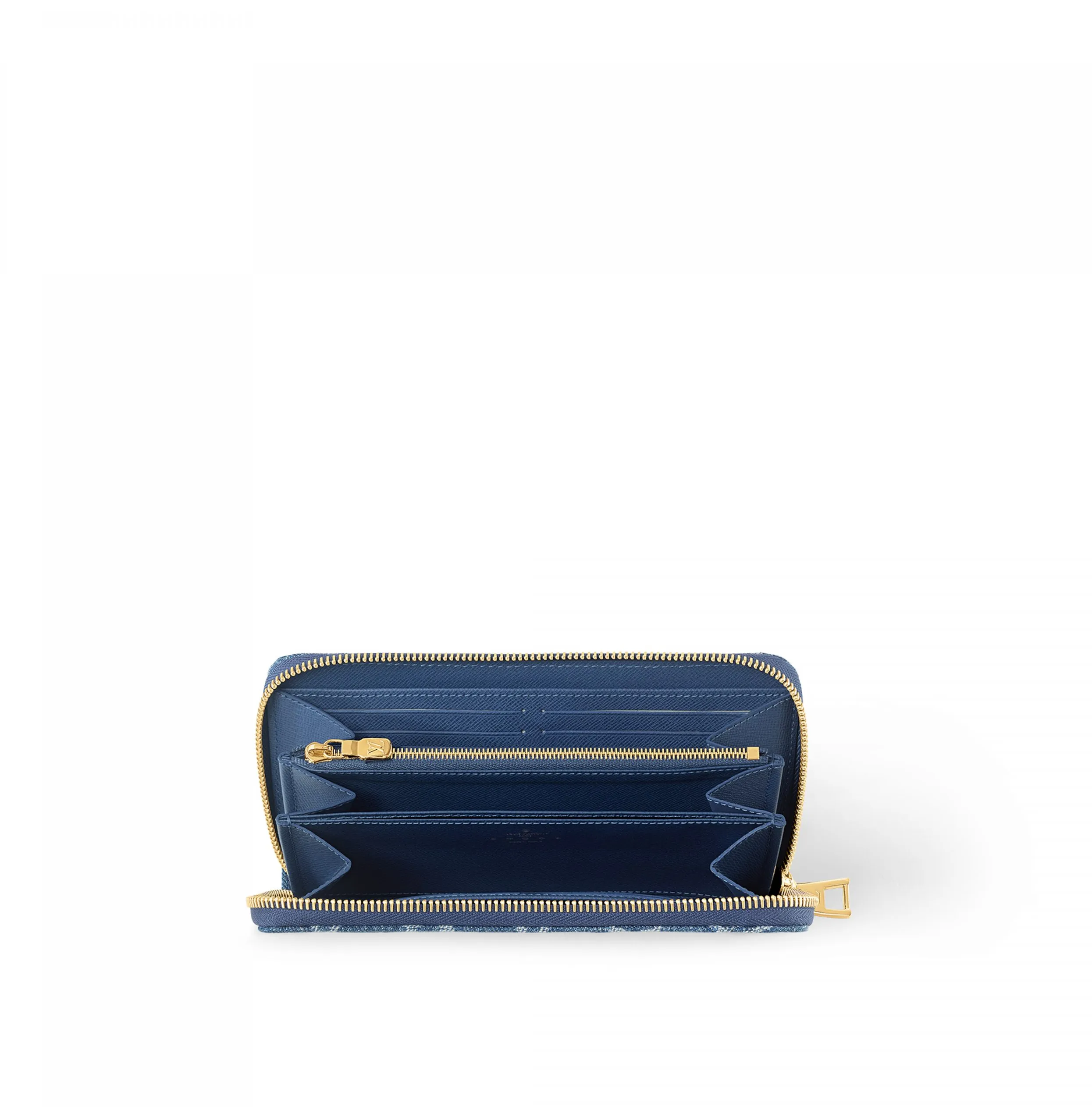 Shop shoulder bags Bagsaaa M82958 Zippy Wallet Denim Blue