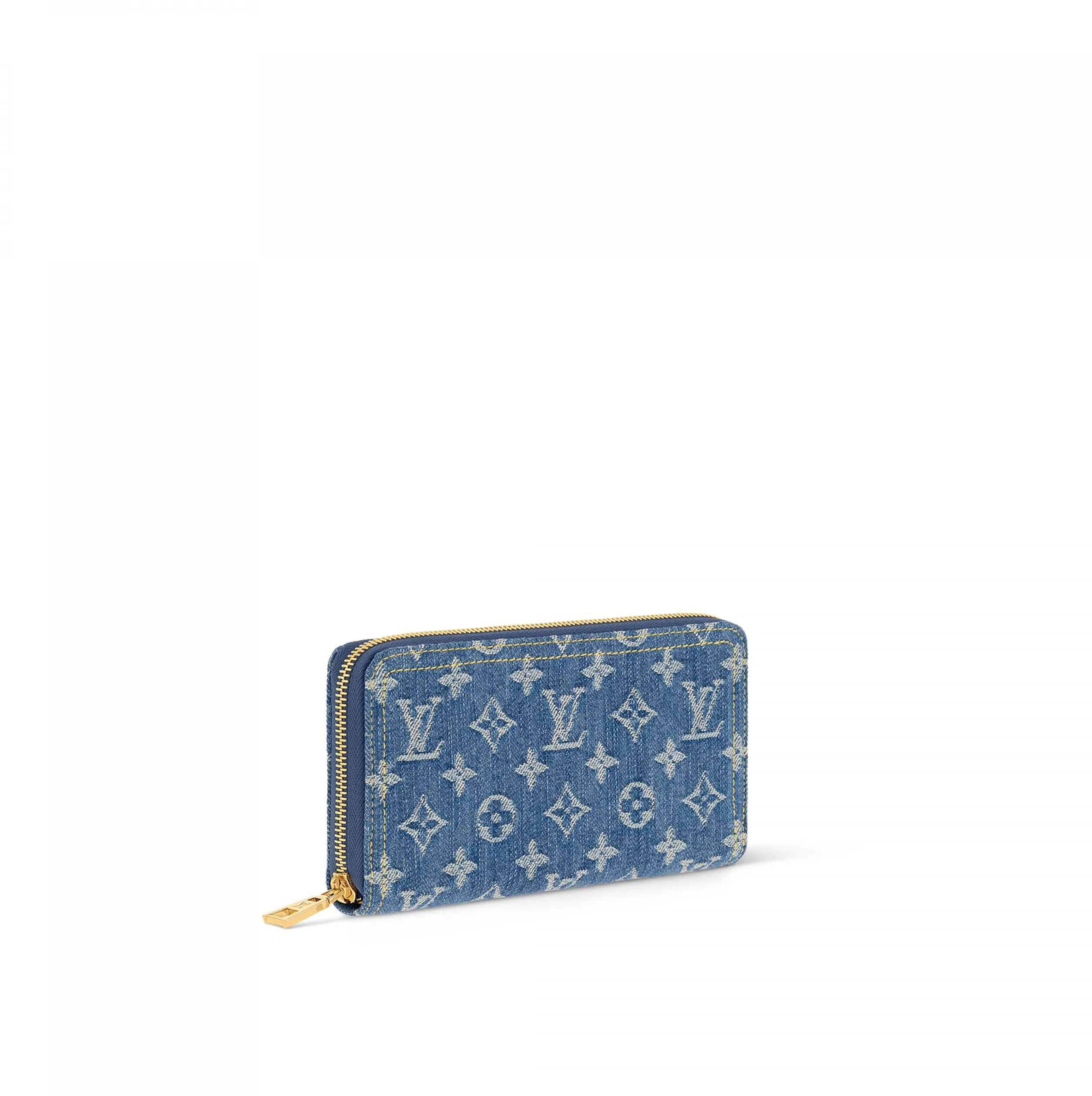 Shop shoulder bags Bagsaaa M82958 Zippy Wallet Denim Blue