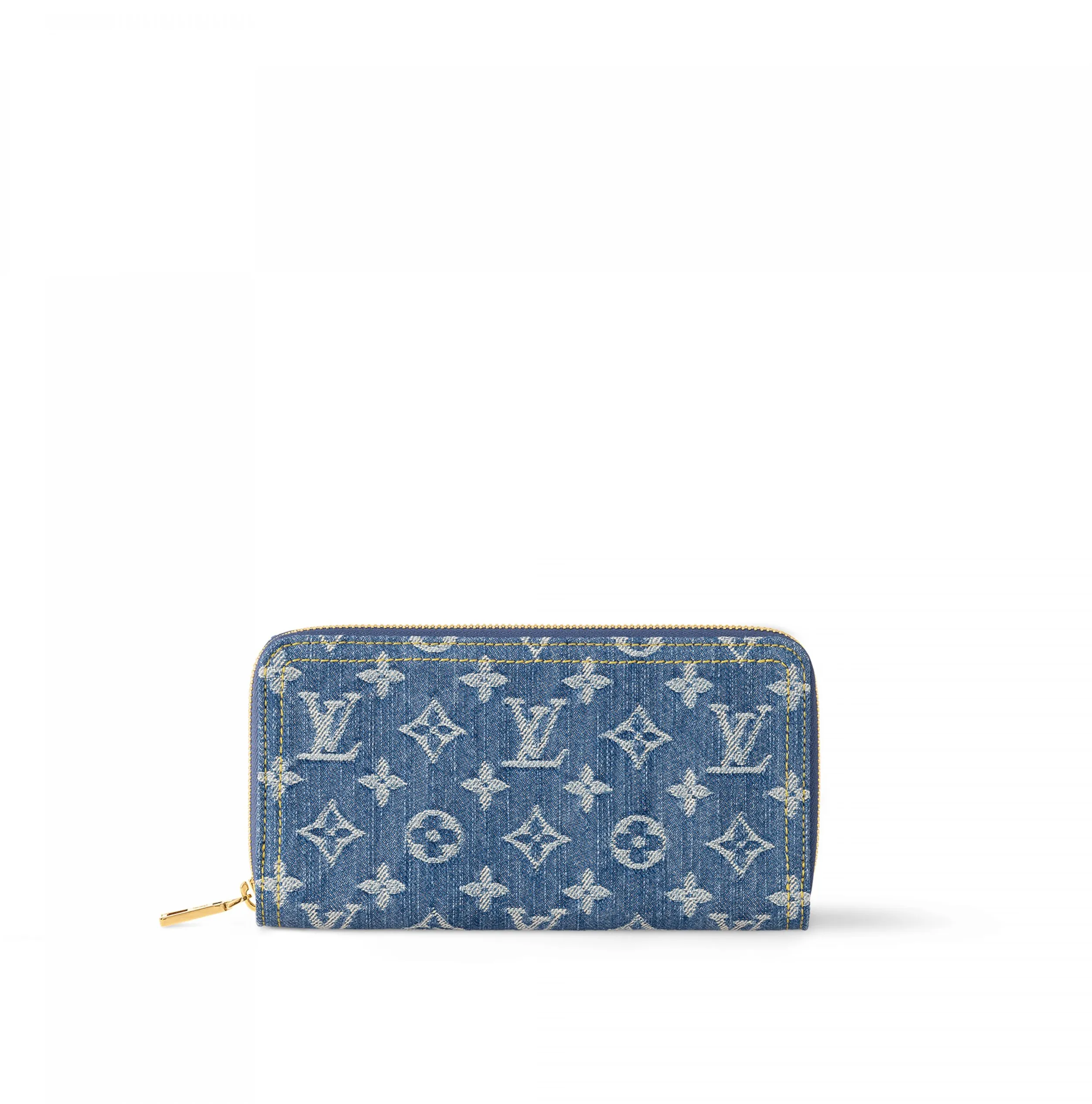 Bagsaaa M82958 Zippy Wallet Denim Blue