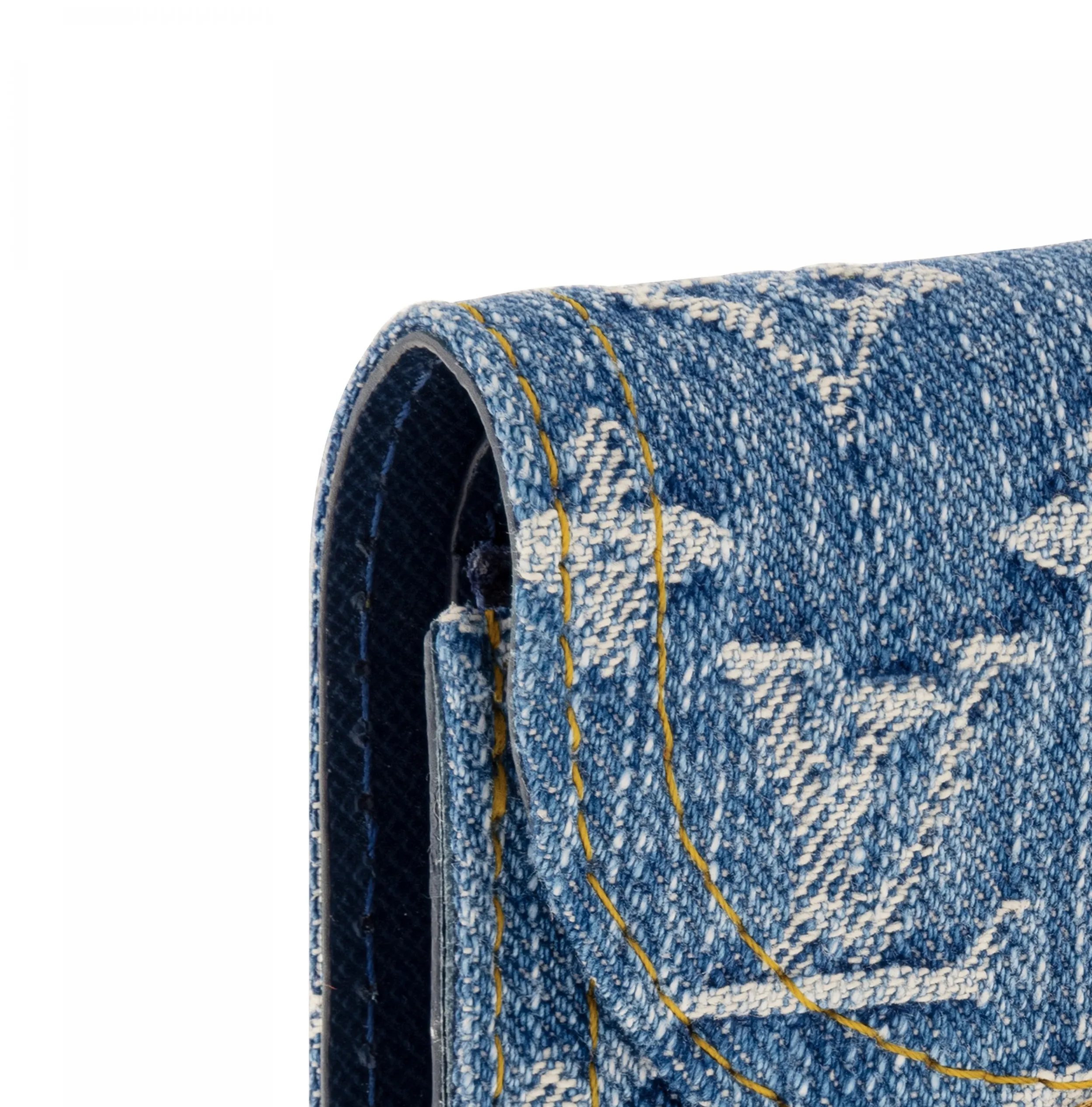 Replica ysl bags Bagsaaa M82959 Victorine Wallet Denim Blue