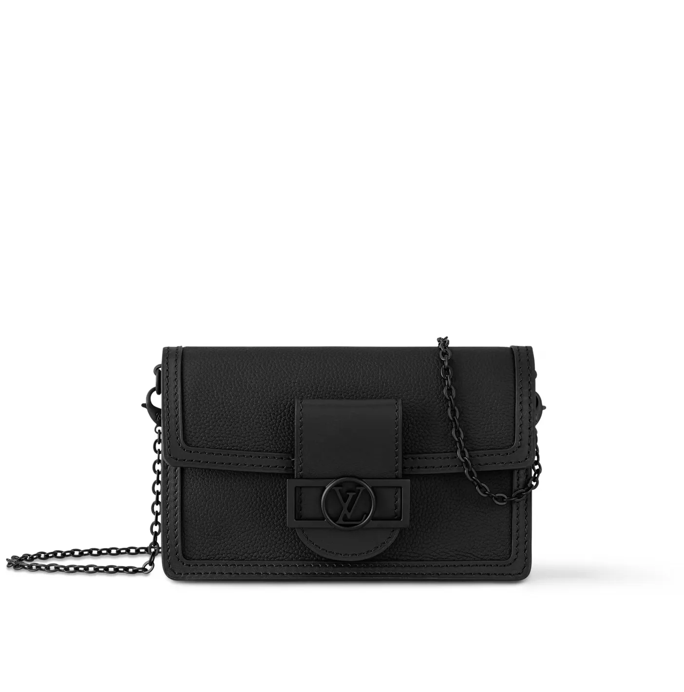 Bagsaaa M82997 Dauphine Chain Wallet All Black