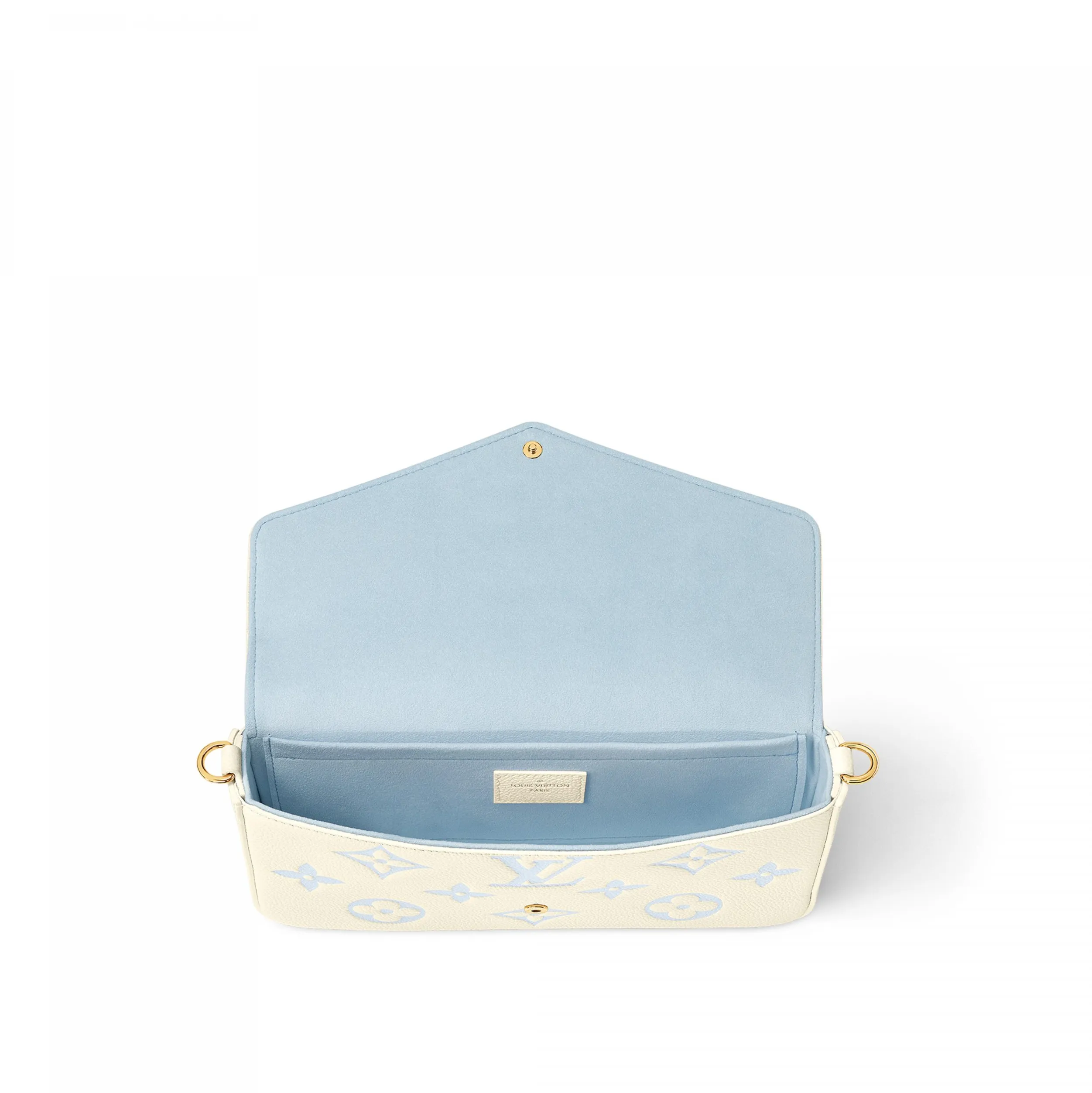 Replica ysl bag Bagsaaa M83025 Félicie Pochette Candy Blue