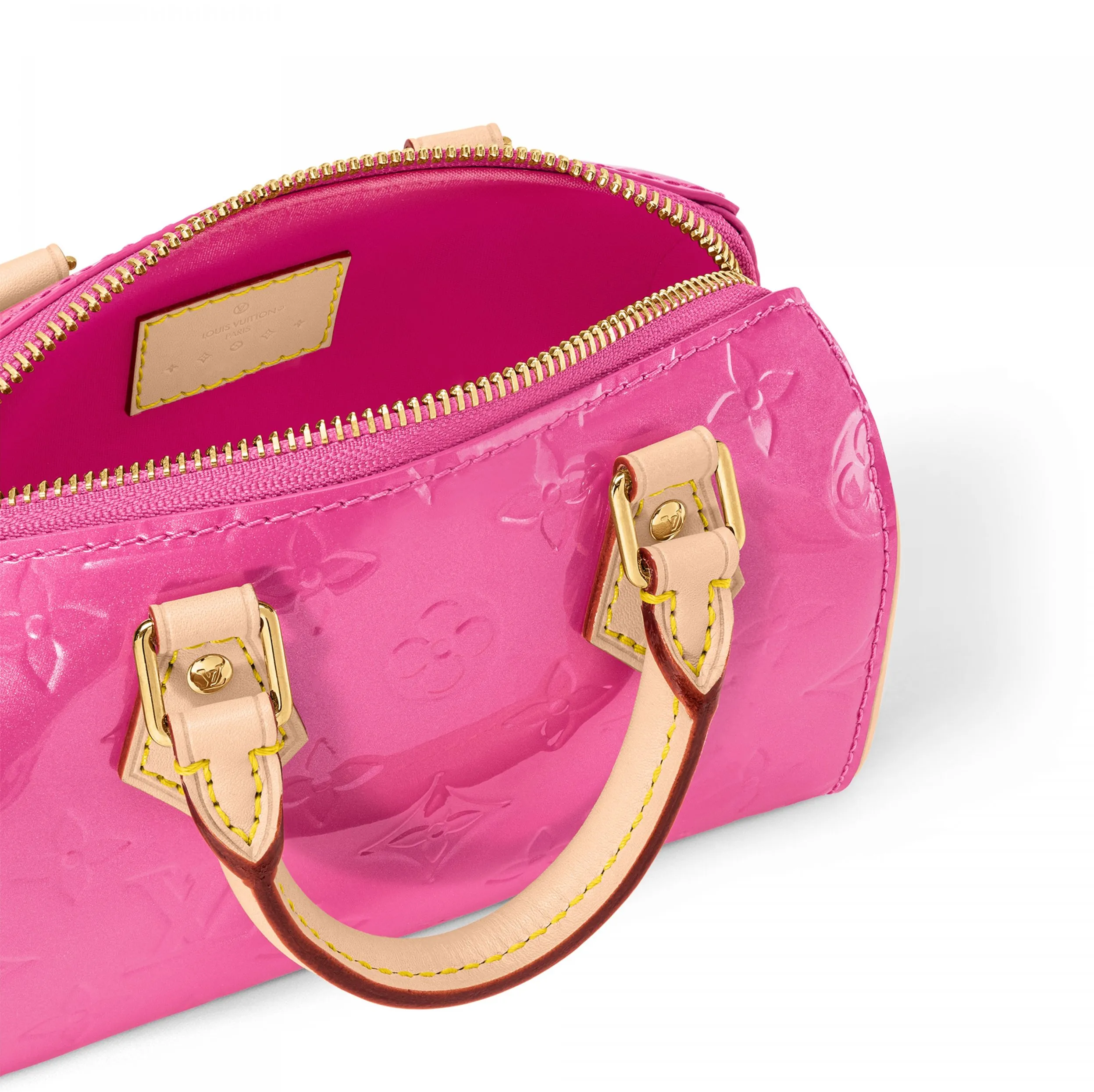 Mcqueen menswear Bagsaaa M83273 Nano Speedy Neon Pink