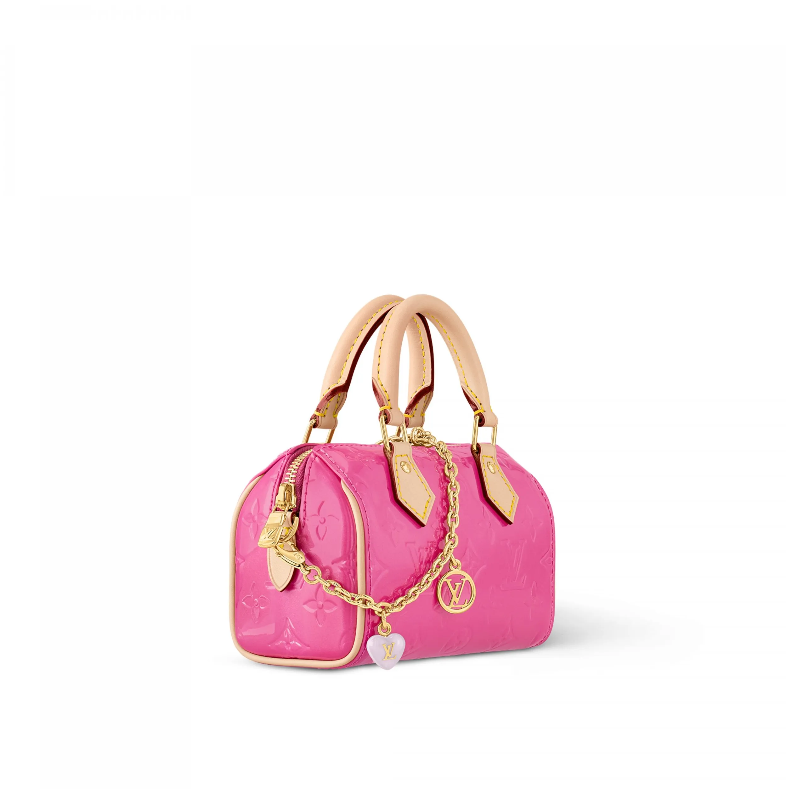 Mcqueen menswear Bagsaaa M83273 Nano Speedy Neon Pink