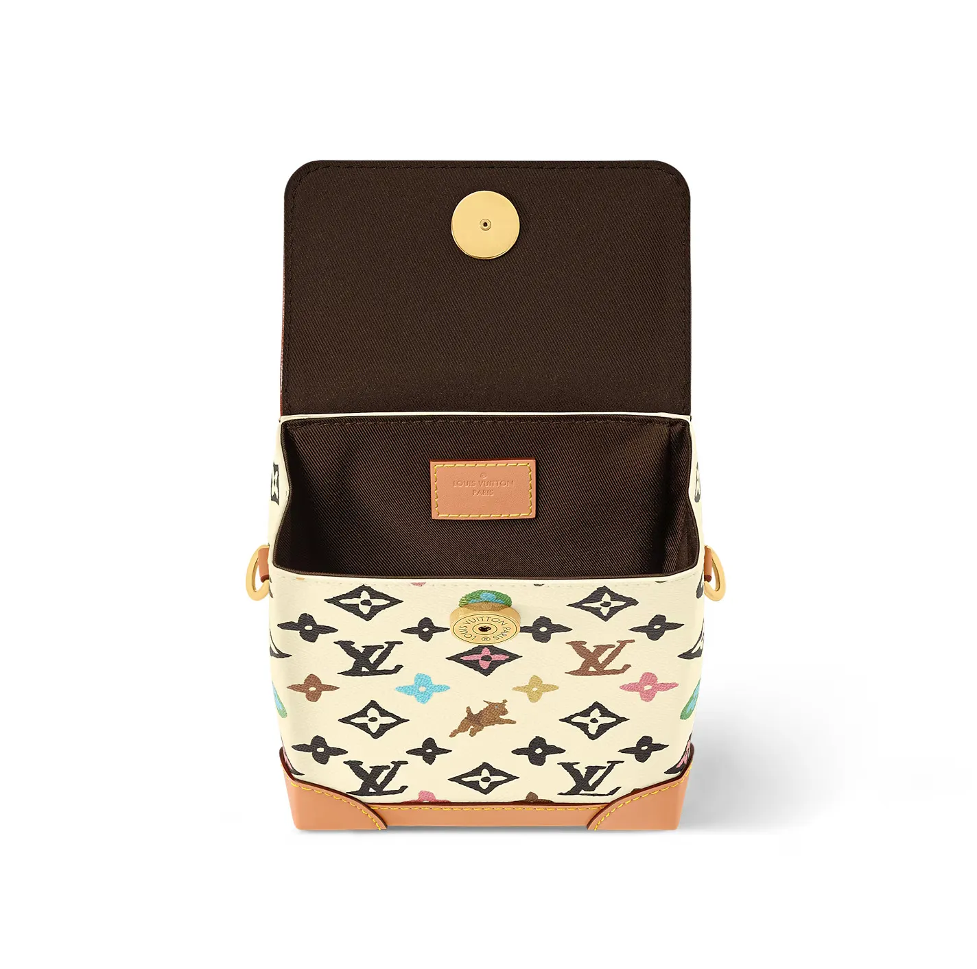 Shop shoulder bags Bagsaaa M83429 Nano Steamer Vanilla