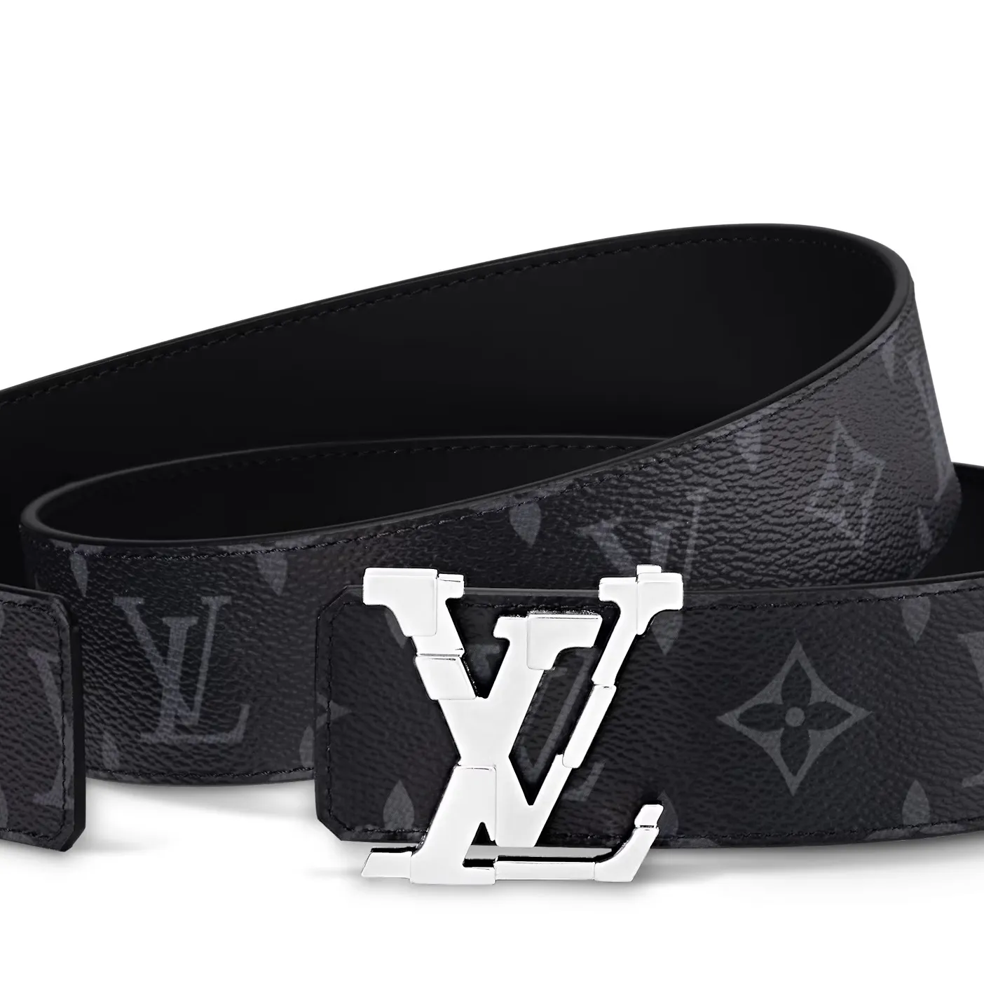 Ralph lauren polo replica Bagsaaa M8346U Monogram Eclipse LV Pixel 40mm Reversible Belt