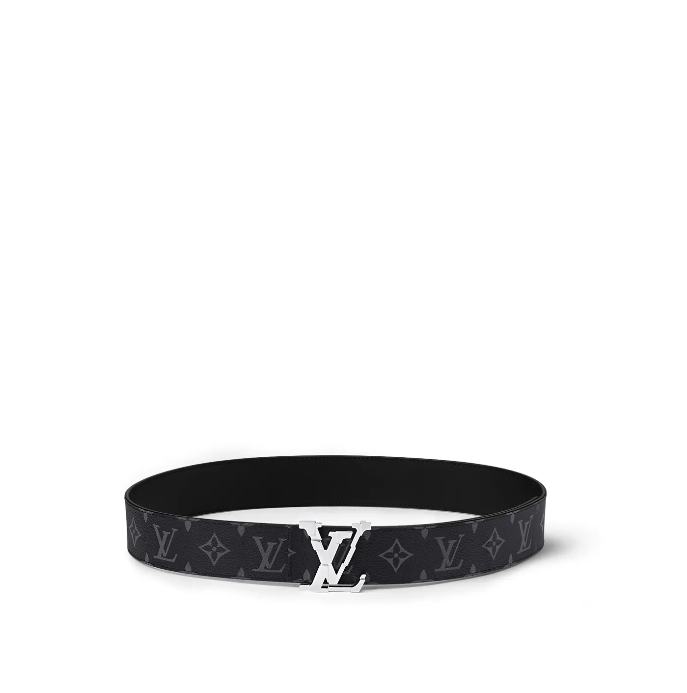 Bagsaaa M8346U Monogram Eclipse LV Pixel 40mm Reversible Belt