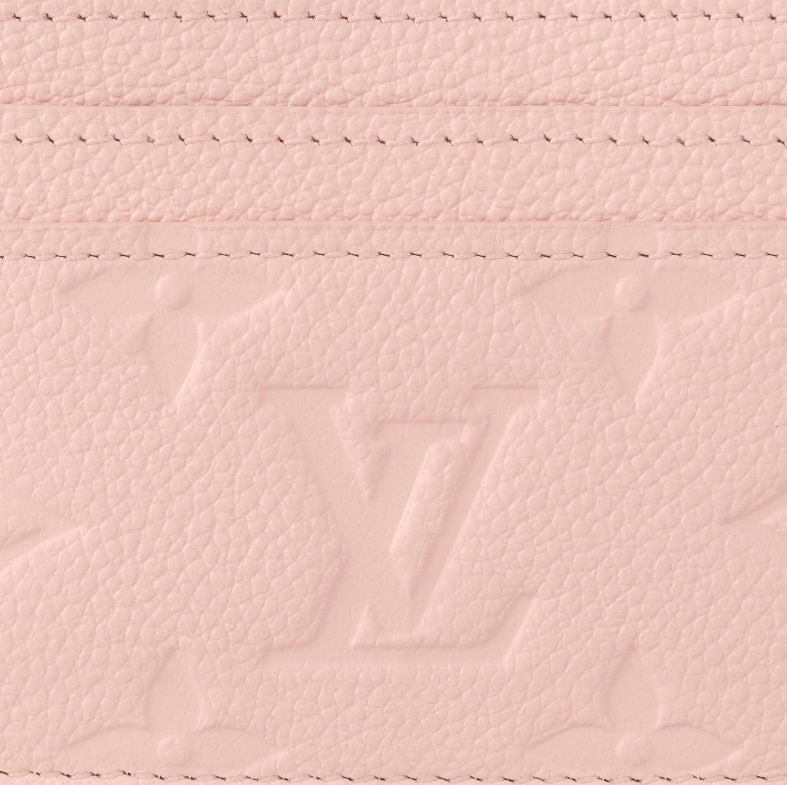 Lv shoes replica Bagsaaa M83562 LV Charms Card Holder Opale Pink