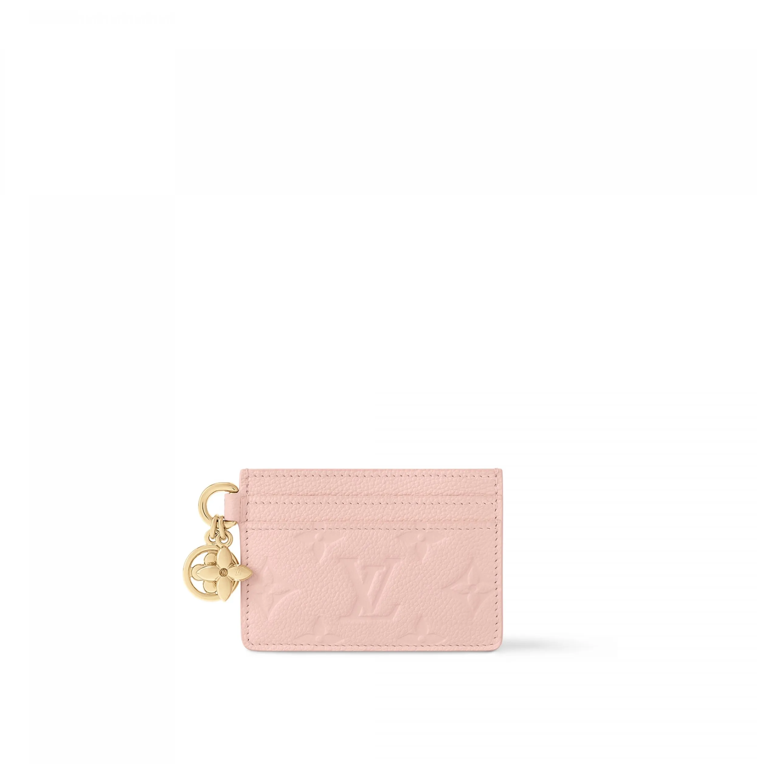 Bagsaaa M83562 LV Charms Card Holder Opale Pink
