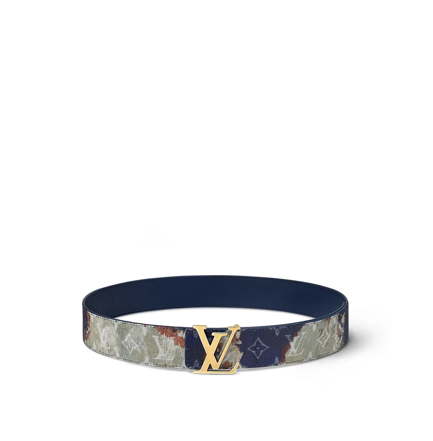 Bagsaaa M8402U LV Initiales 40mm Reversible Belt