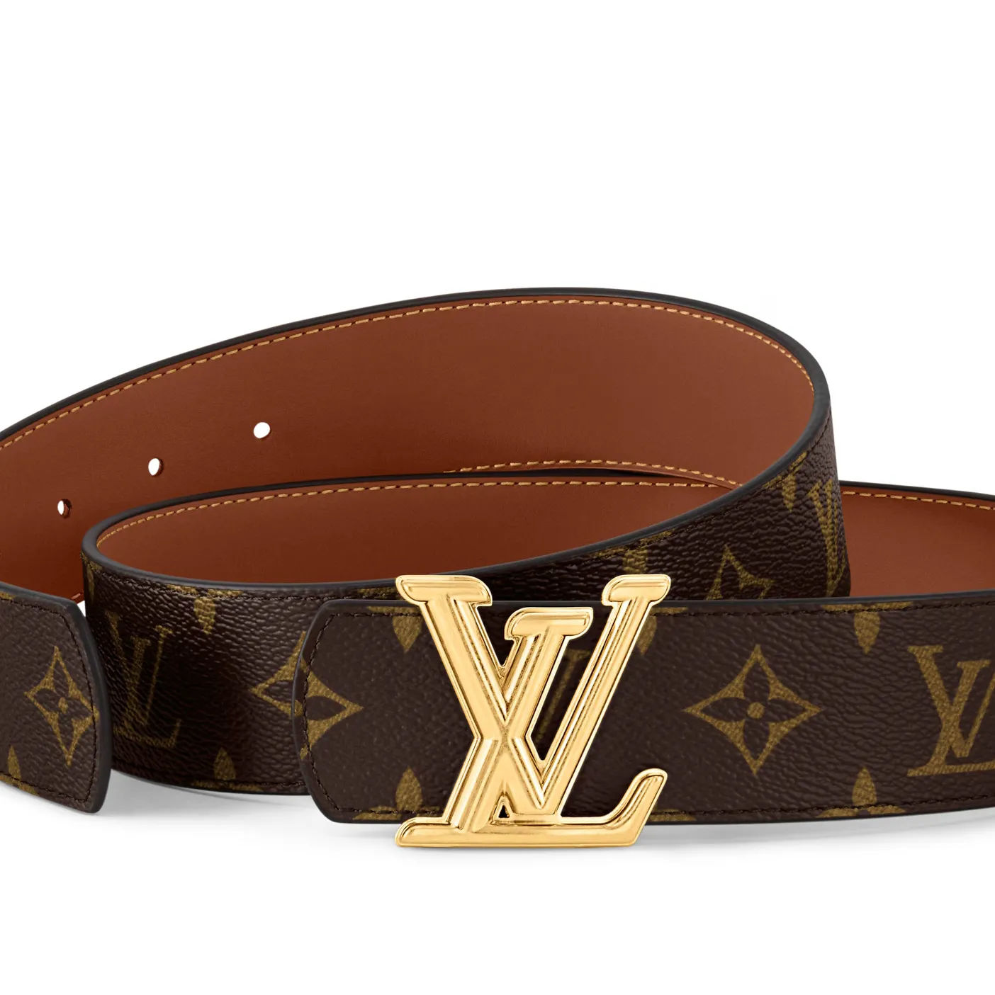 Replica miu miu Bagsaaa M8845U LV Must 40mm Reversible Belt