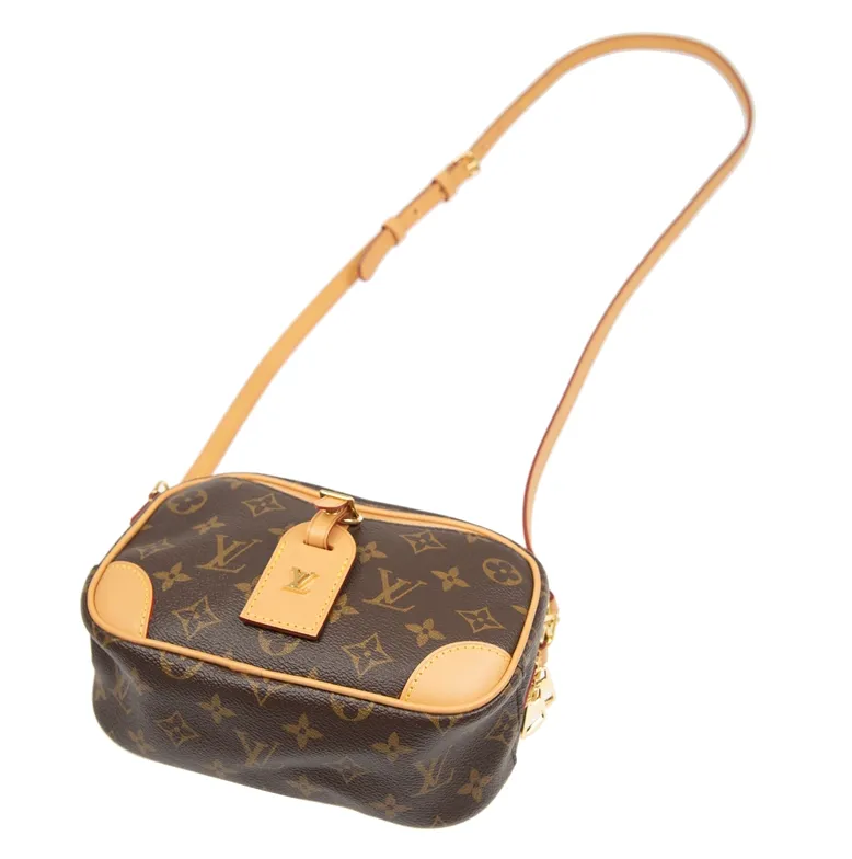 Lv shoes replica Bagsaaa Monogram Canvas Deauville Mini M45528