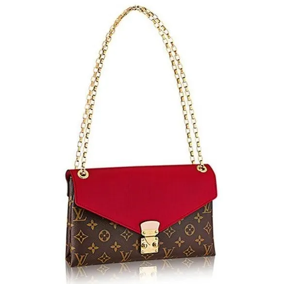 Bagsaaa Monogram Canvas Pallas Chain M41201 Cerise