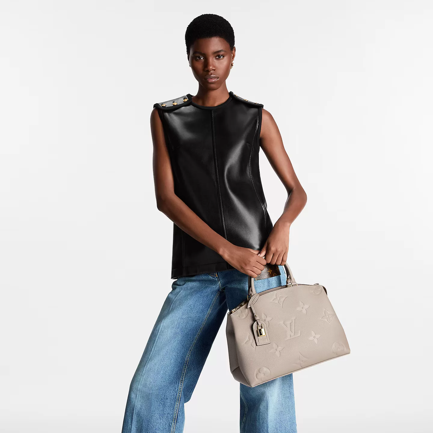 Ralph lauren clothing store Bagsaaa Monogram Empreinte Leather M45833 Grand Palais