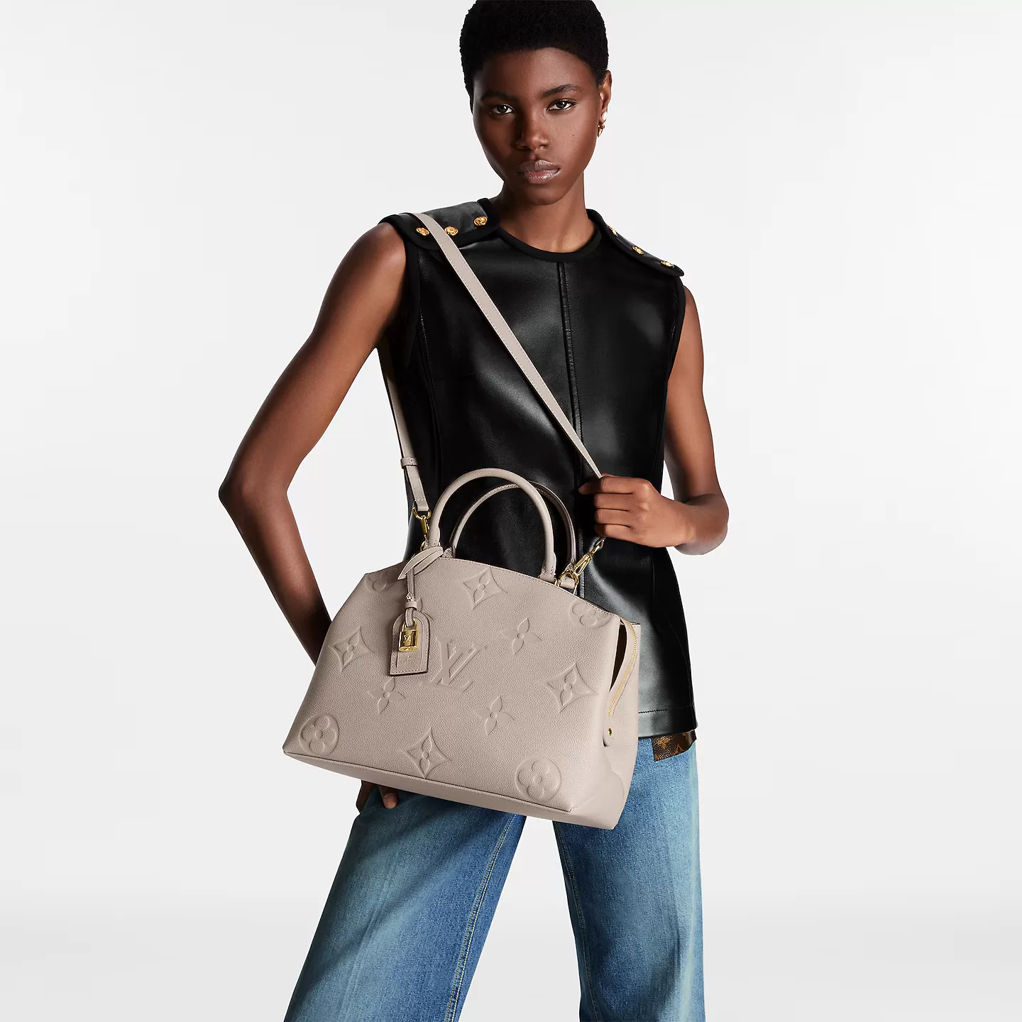 Ralph lauren clothing store Bagsaaa Monogram Empreinte Leather M45833 Grand Palais
