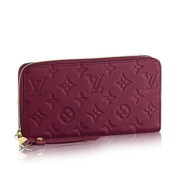 Replica bags Bagsaaa Monogram Empreinte Leather Zippy Wallet M60549 Aur