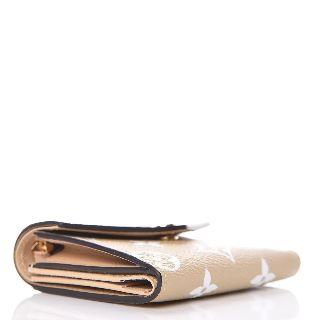 Outlet marketplace Bagsaaa Monogram Giant Zoe Wallet Khaki M67640